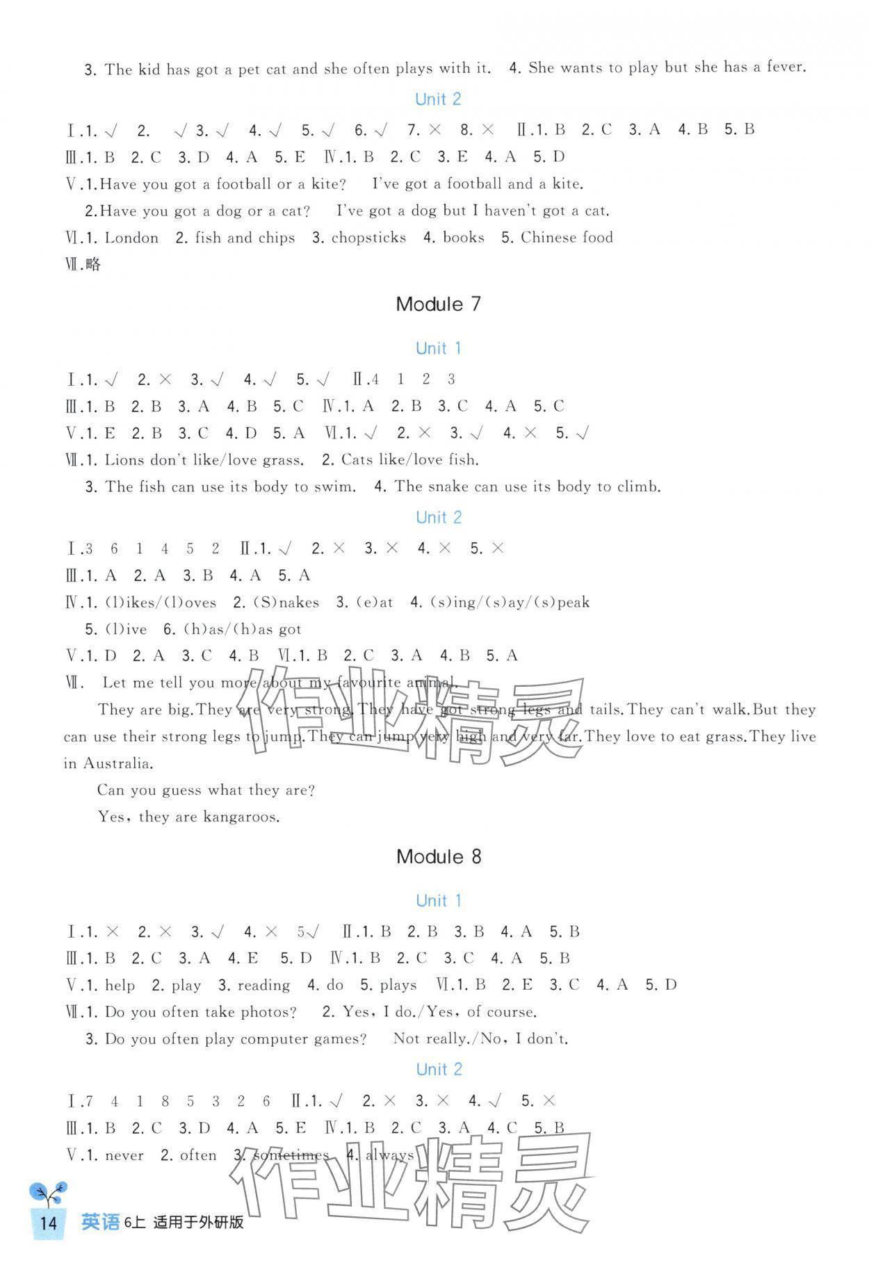 2025年学习实践园地六年级英语上册外研版 第4页