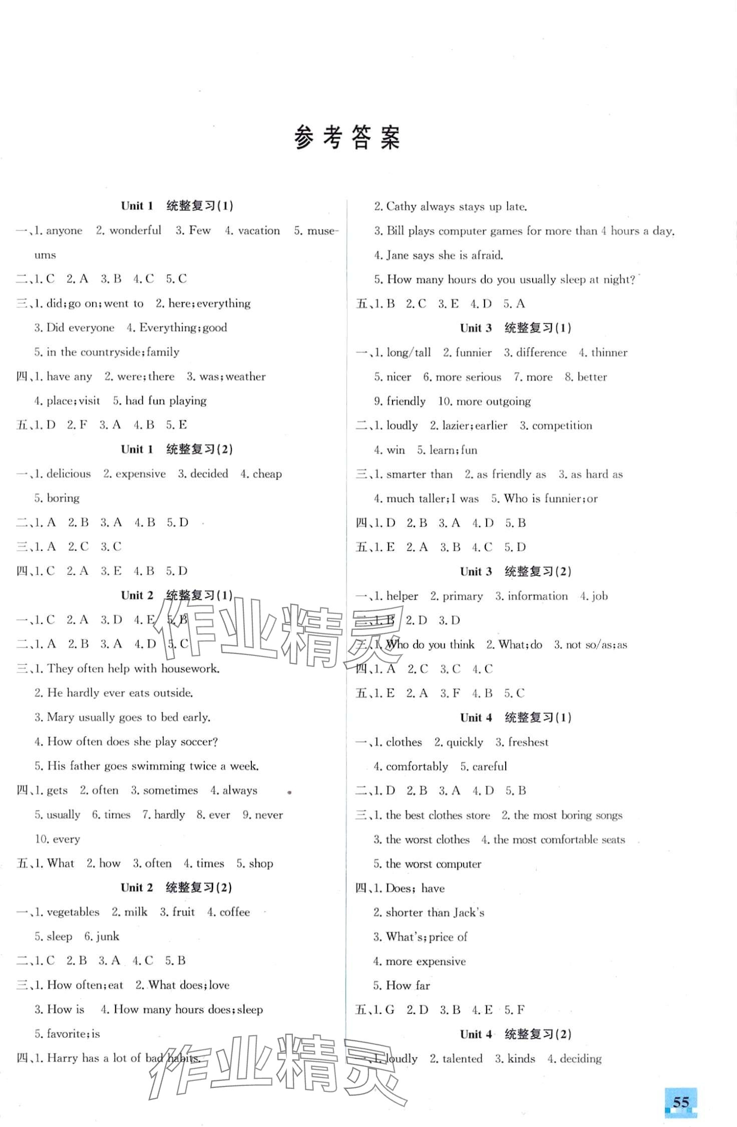 2024年名師講壇智趣冬令營八年級英語通用版 第1頁