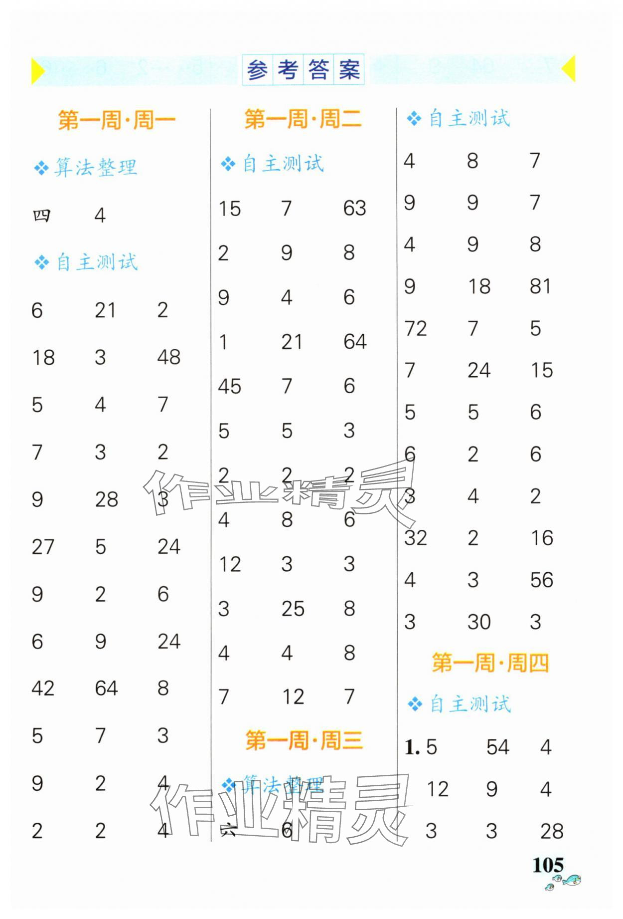 2024年小學學霸天天計算二年級下冊蘇教版 第1頁