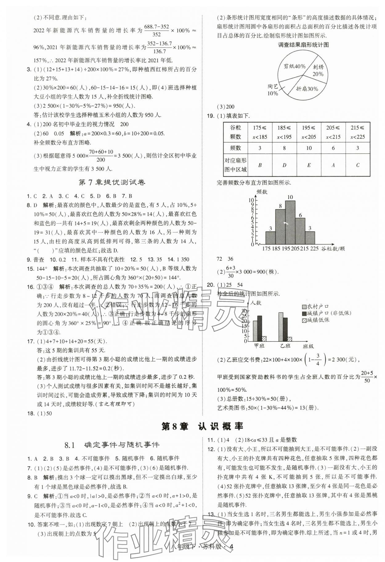 2024年经纶学典学霸八年级数学下册苏科版 第4页