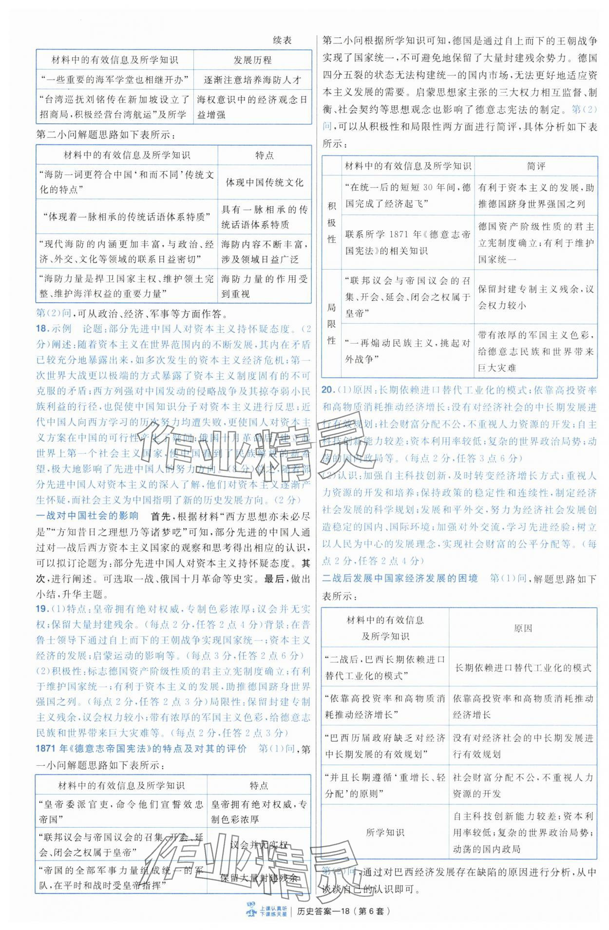 2025年高考沖刺優(yōu)秀模擬試卷匯編45套歷史 第18頁(yè)