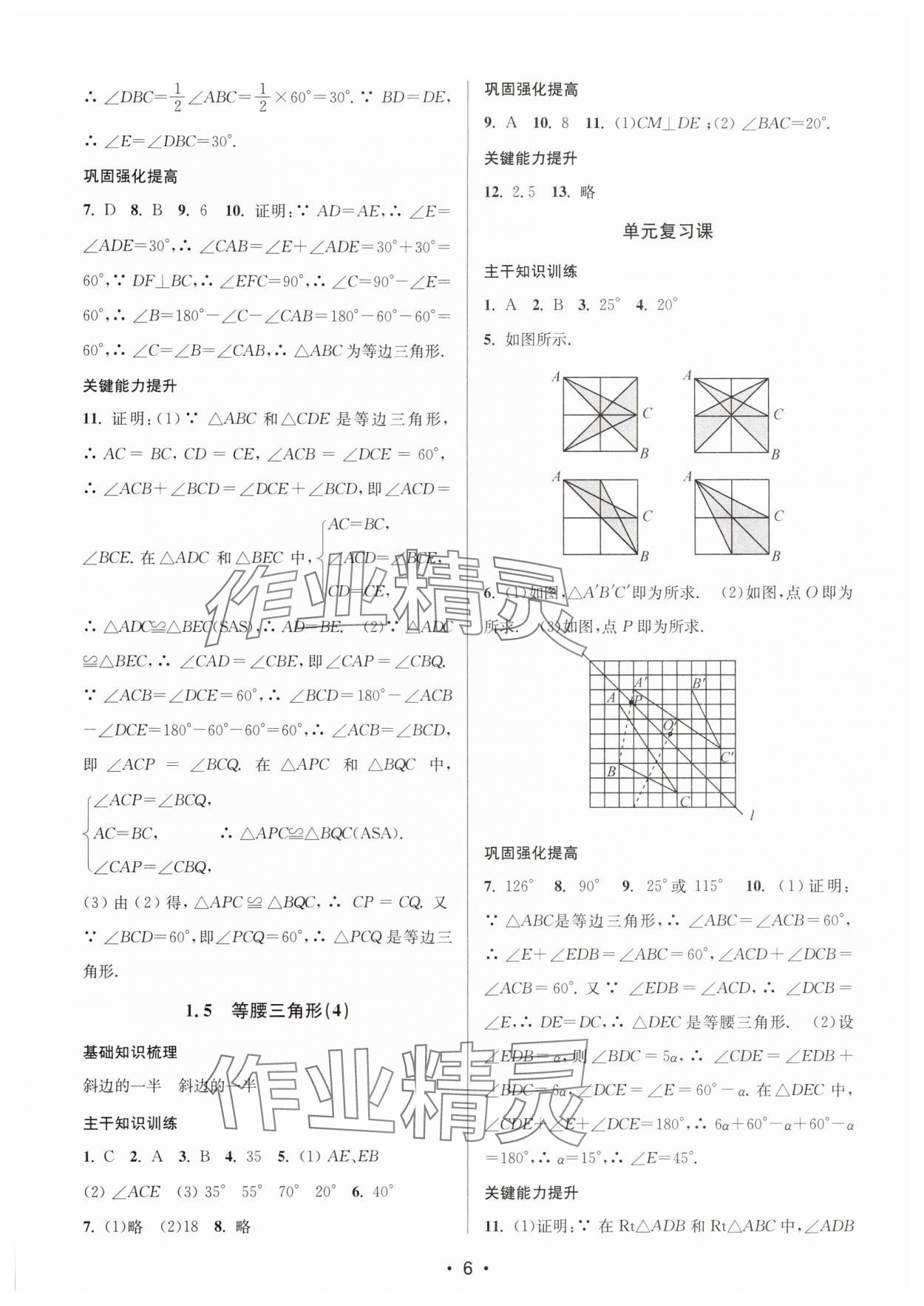 2025年素养进阶新航线八年级数学上册苏科版&nbsp;第6页