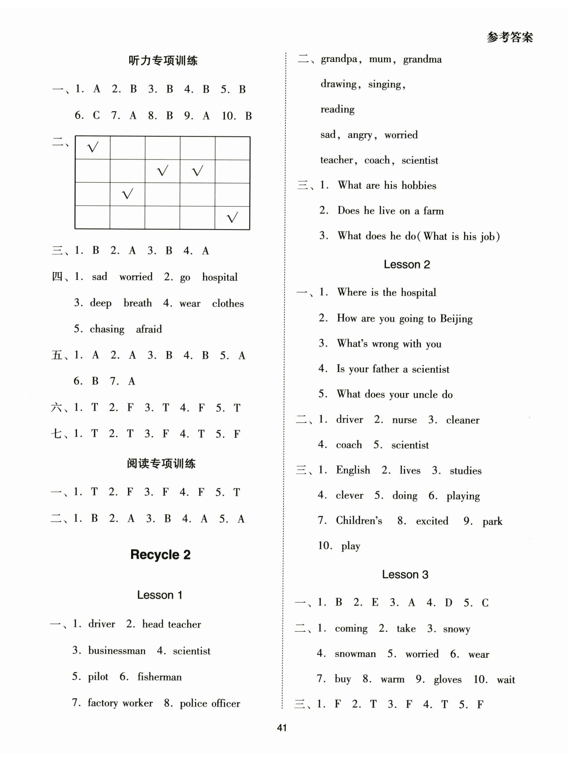 2025年同步学堂导学测六年级英语上册人教版&nbsp;第10页