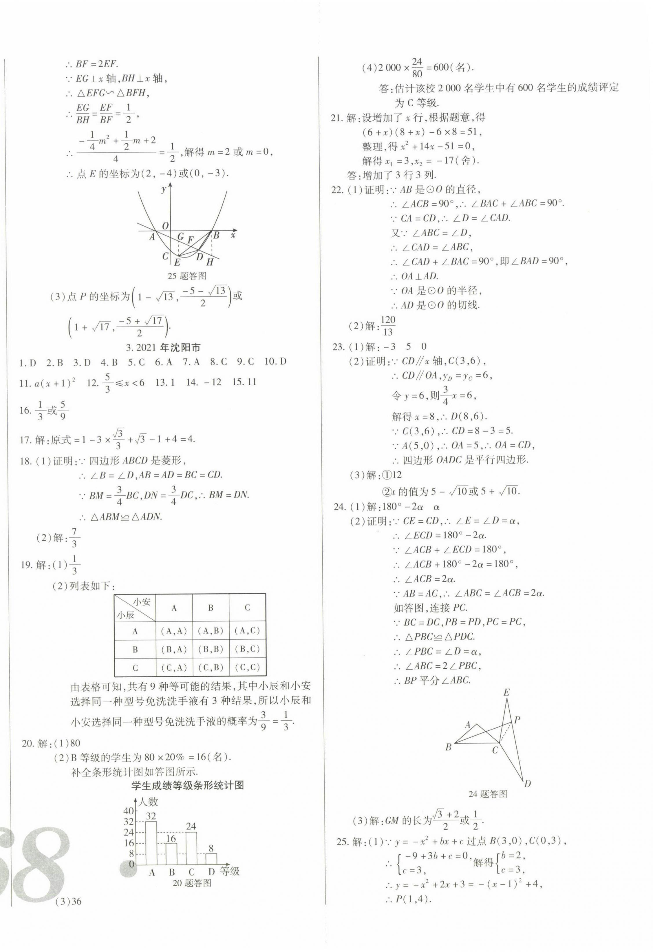 2024年中考123試題精編數(shù)學(xué)遼寧專版 第4頁