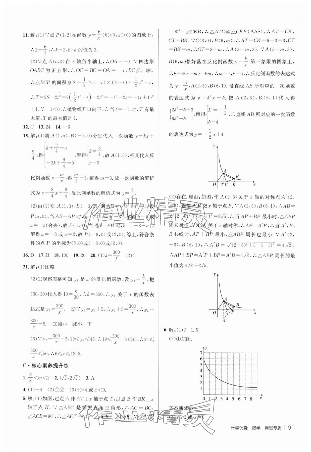 2024年升學(xué)錦囊數(shù)學(xué)青島專版 第11頁