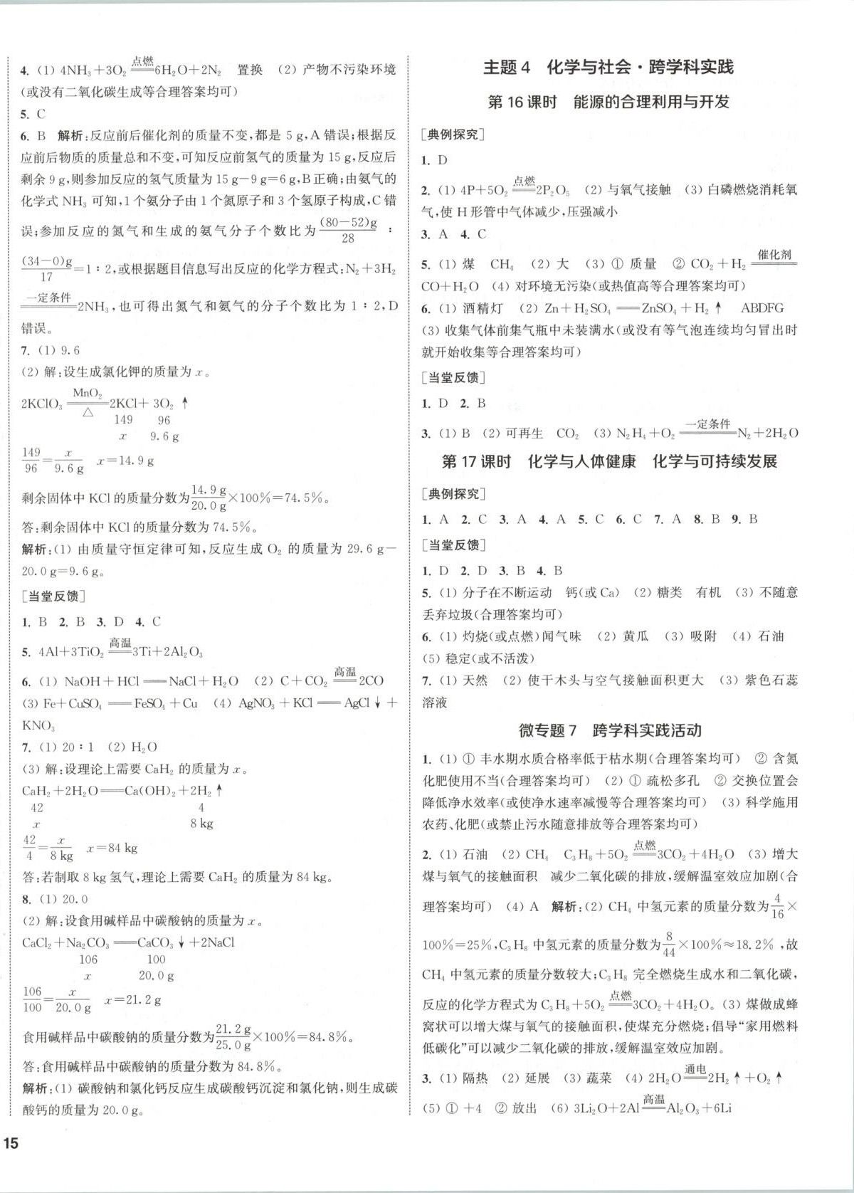 2025年通城1典中考复习方略化学河北专版 第6页
