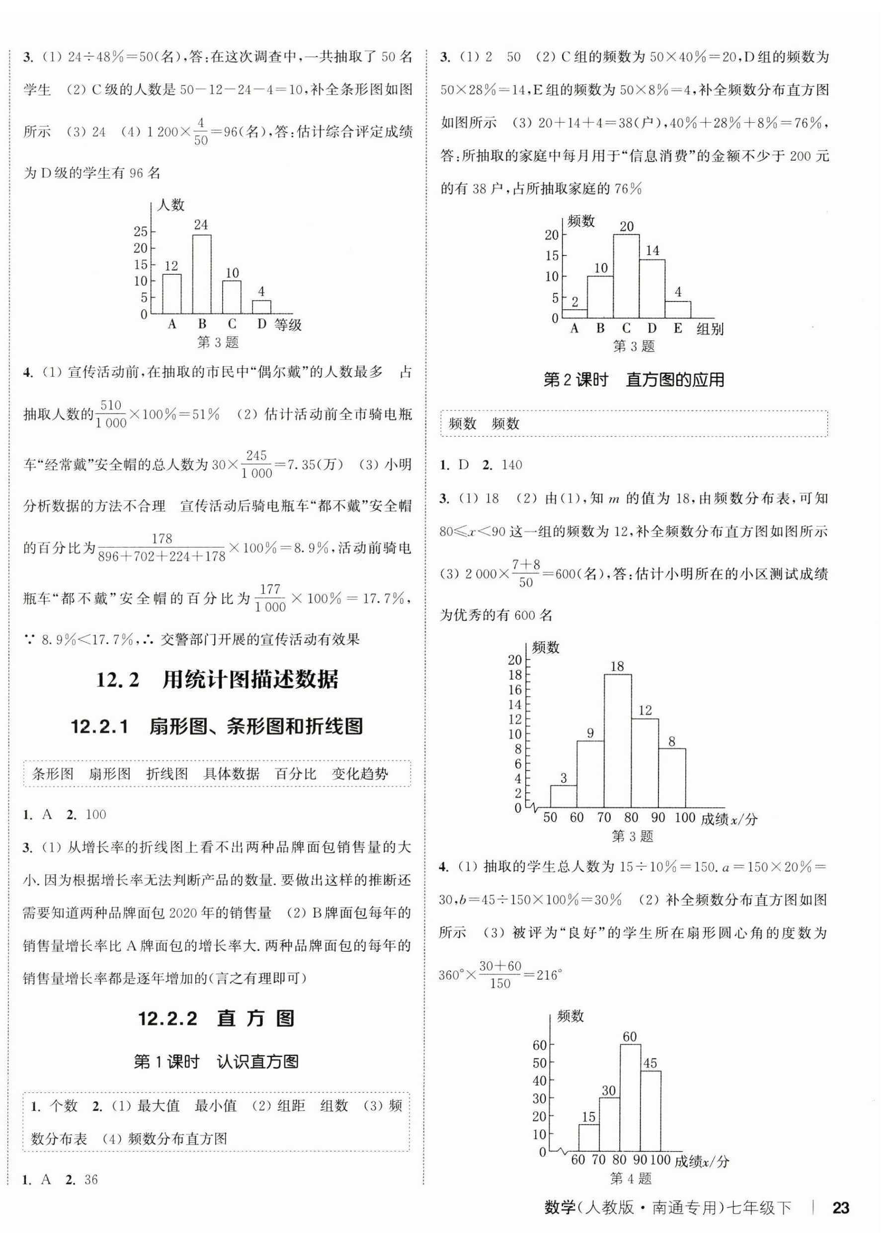 2025年通城學(xué)典課時作業(yè)本七年級數(shù)學(xué)下冊人教版南通專版 第6頁