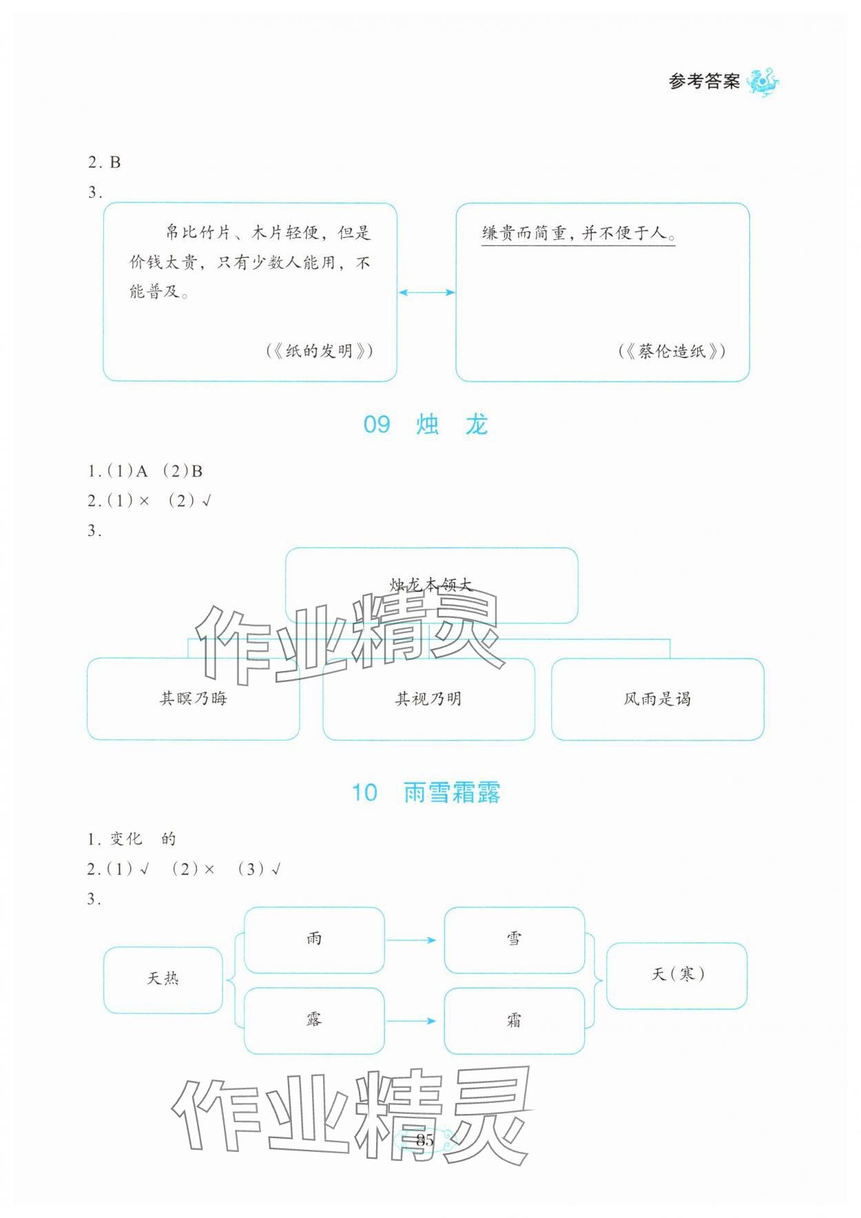 2025年知行合小古文主題拓展訓練三年級下冊人教版 第3頁