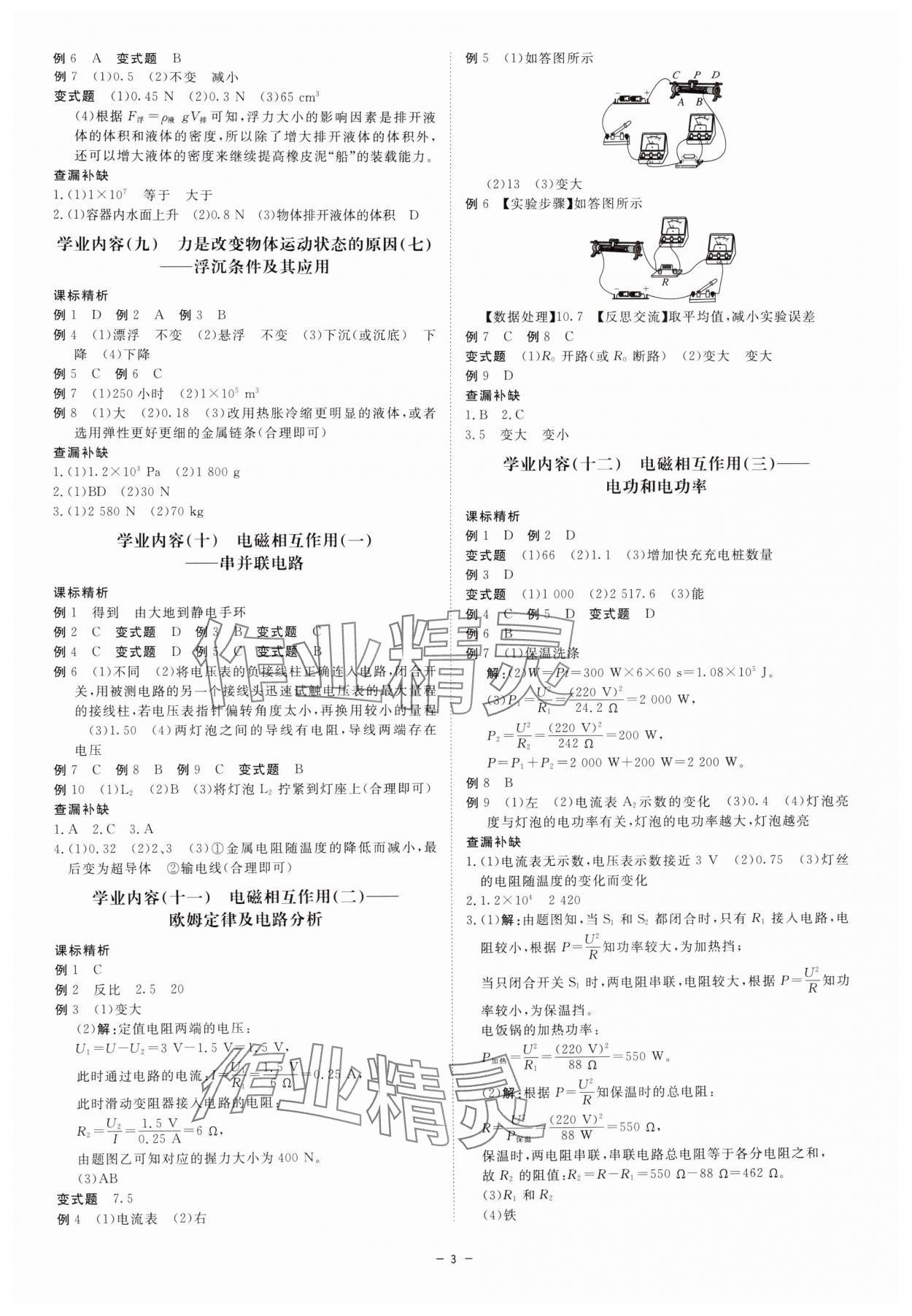 2025年精彩三年中考科学（化学.生物）浙江专版 第3页