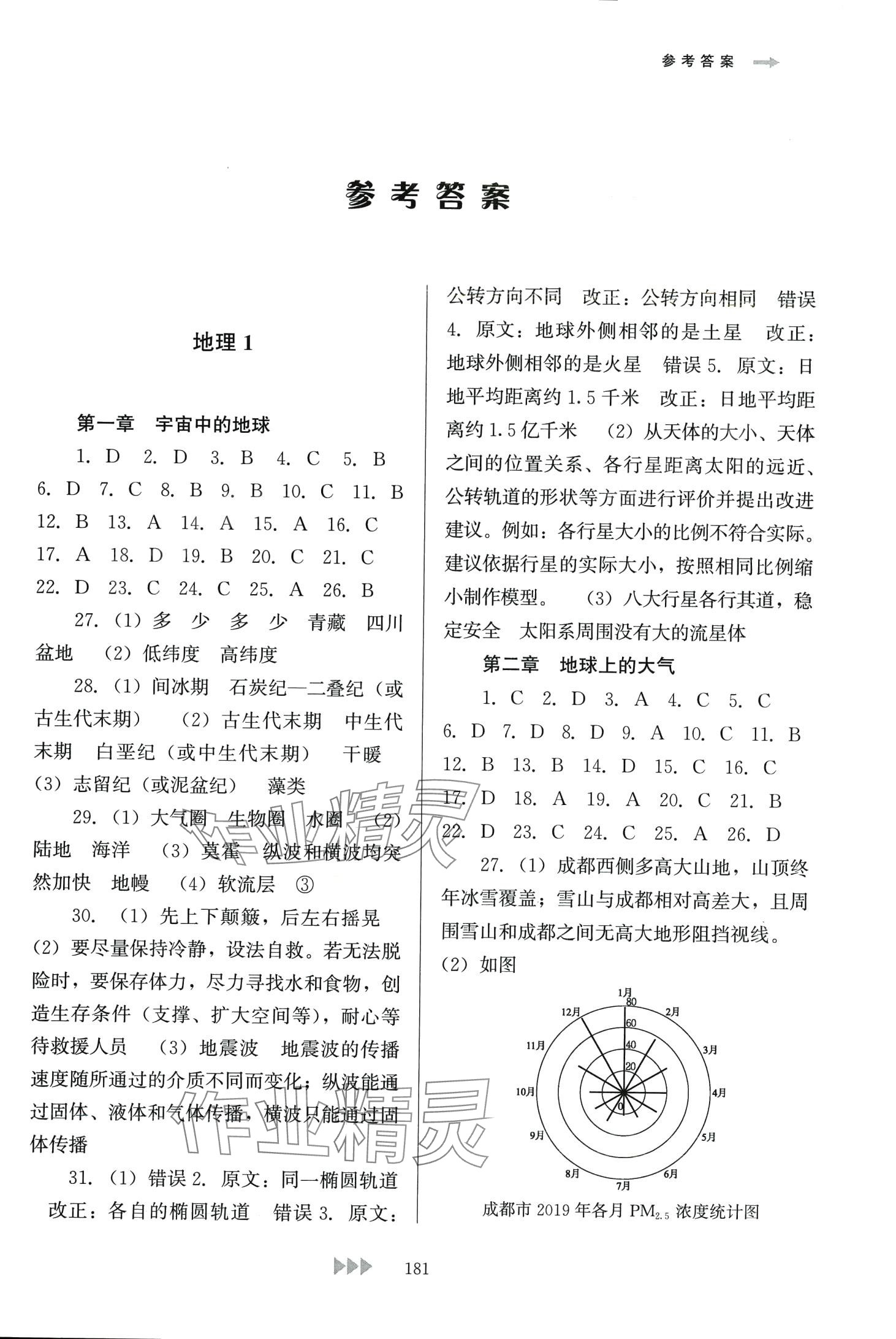 2024年福建省普通高中学业水平考试复习纲要地理 第1页