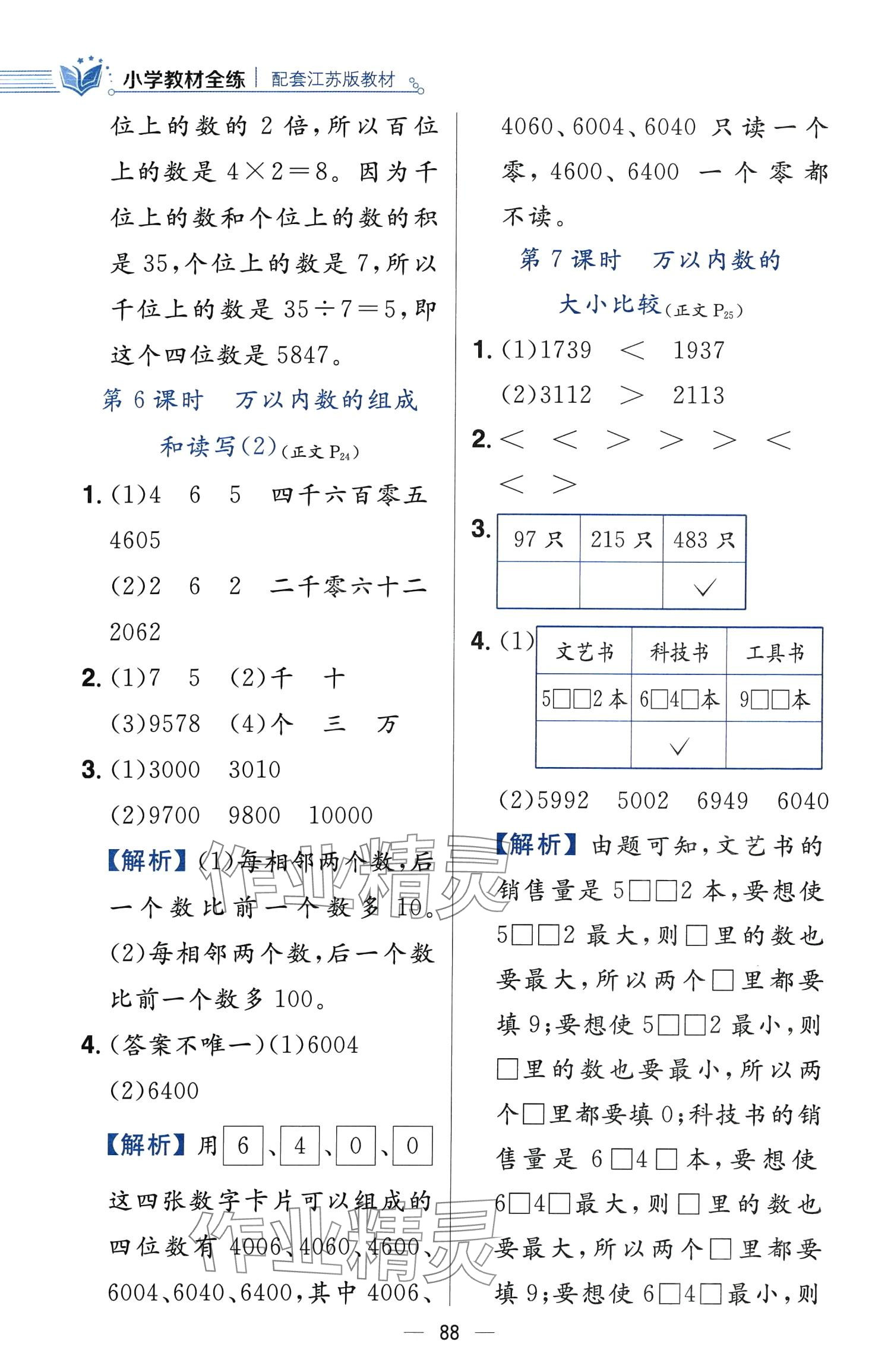 2024年教材全練二年級數(shù)學(xué)下冊蘇教版 第12頁