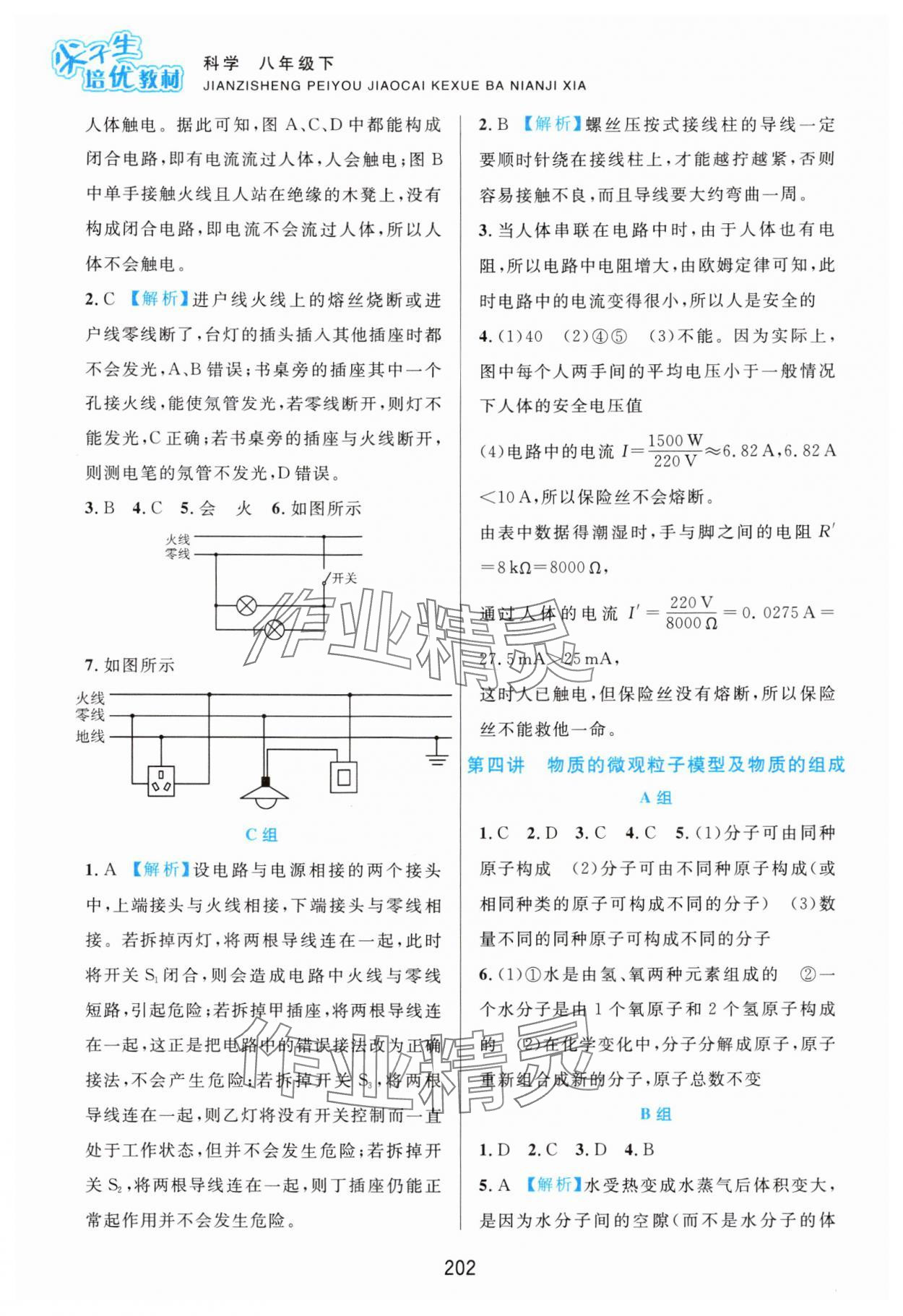 2025年尖子生培優(yōu)教材八年級科學下冊浙教版雙色版 第4頁