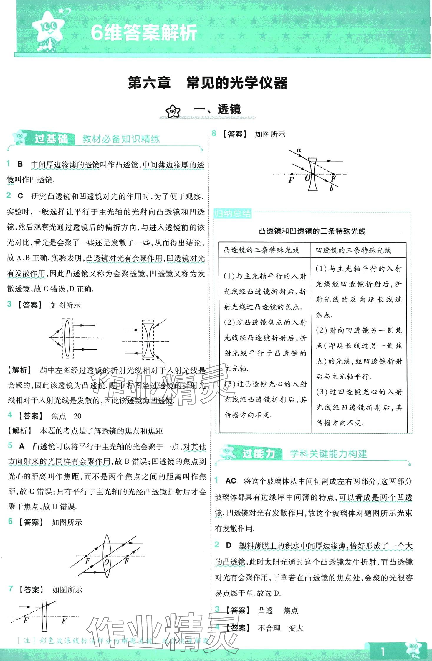 2024年一遍过八年级物理下册北师大版 第1页