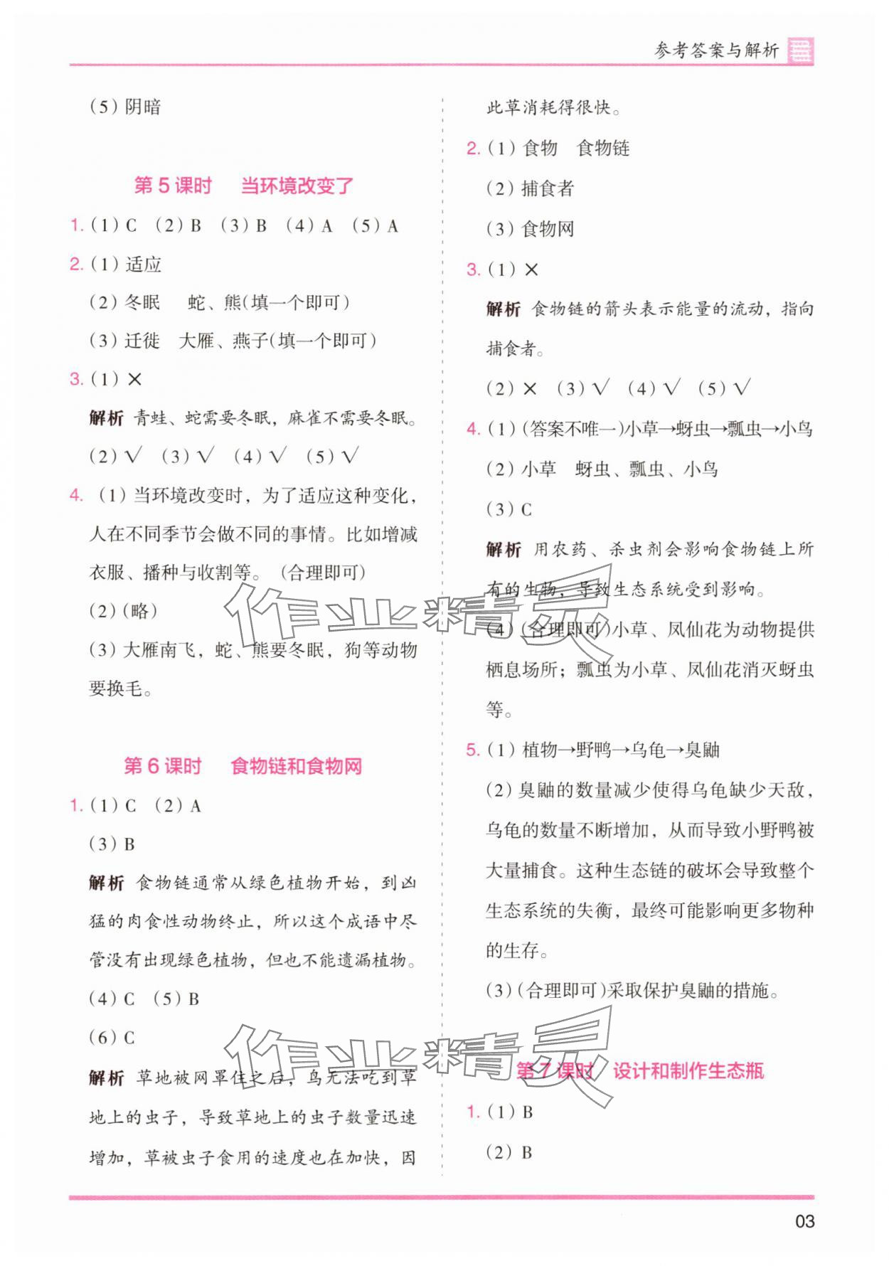 2025年木頭馬分層課課練五年級(jí)科學(xué)下冊(cè)教科版 第3頁(yè)