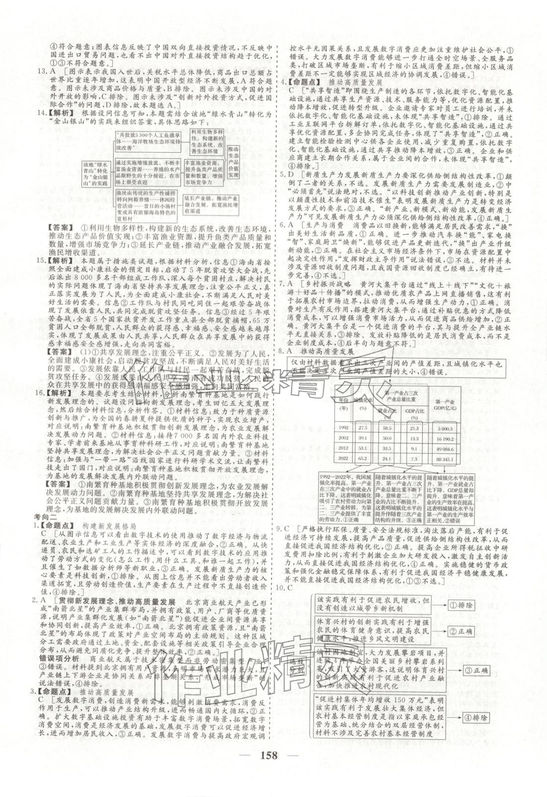 2026年168优化重组卷五年高考真题分类汇编高中道德与法治全一册人教版 第10页