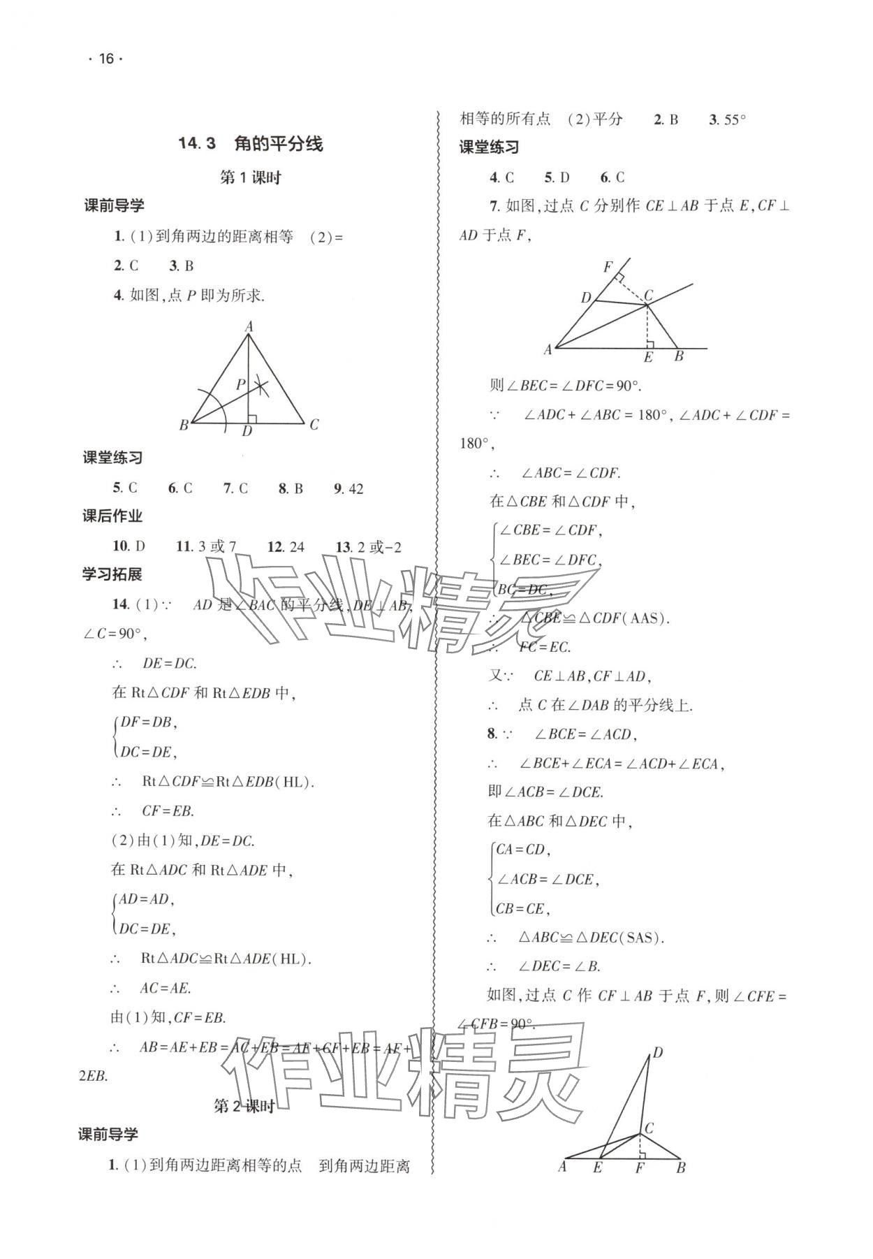 2025年基础训练大象出版社八年级数学上册人教版 第16页