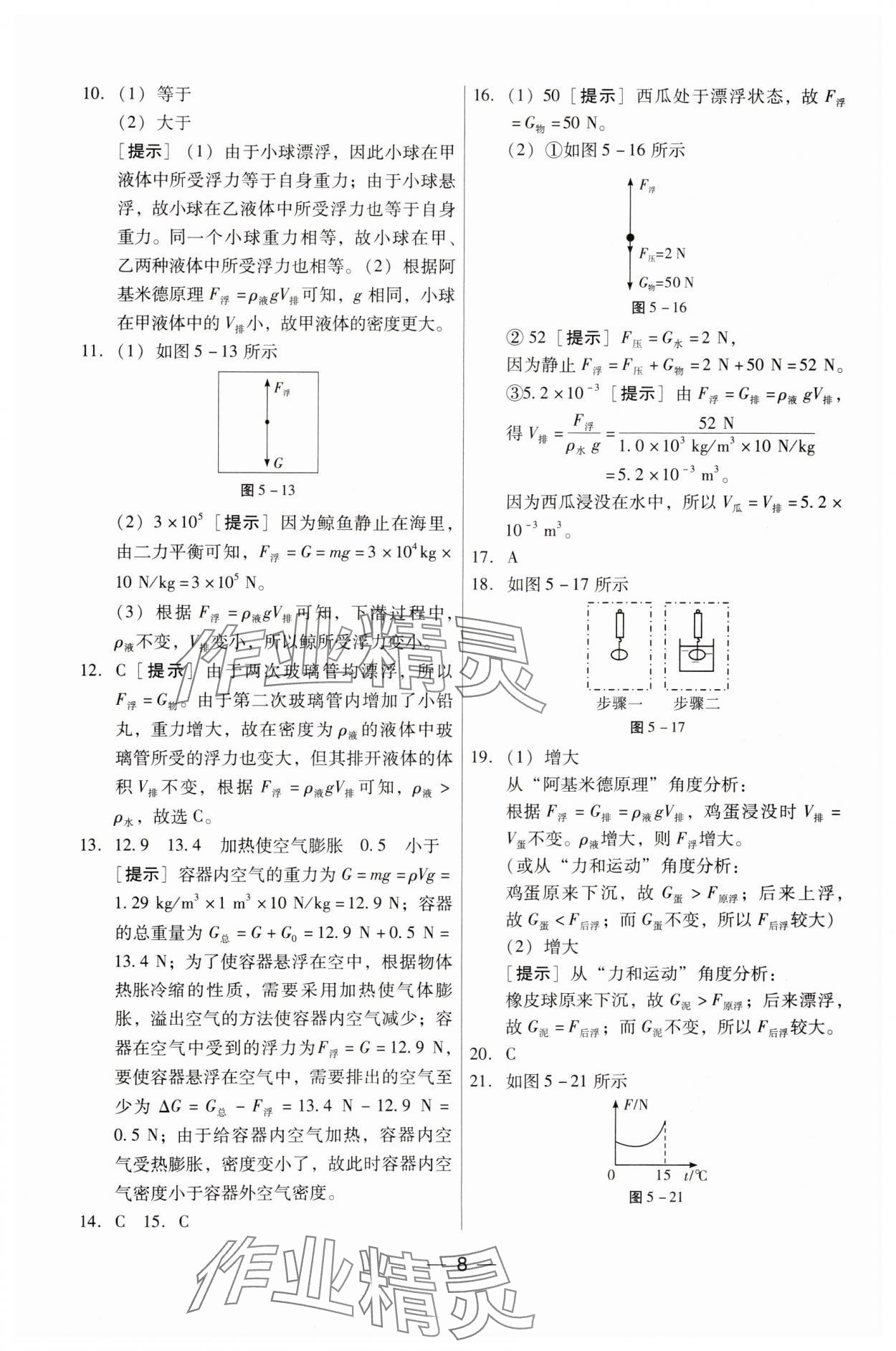2024年新編中考物理專題復(fù)習(xí)能力提升 第8頁(yè)