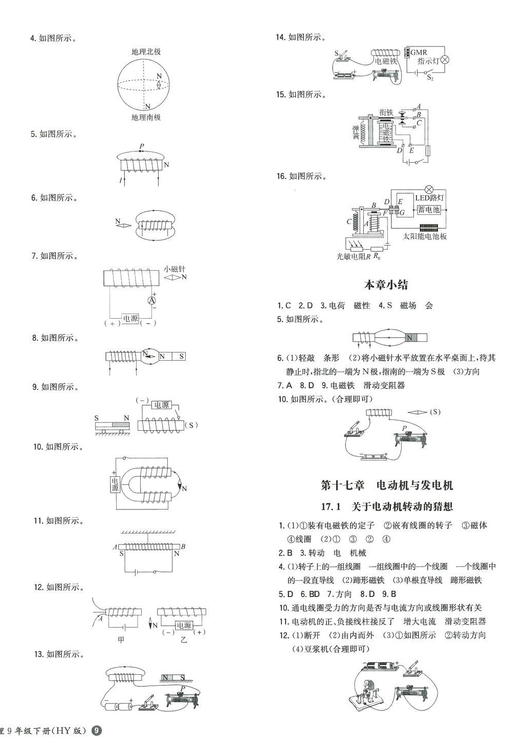 2024年一本九年級(jí)物理下冊(cè)滬粵版 第2頁