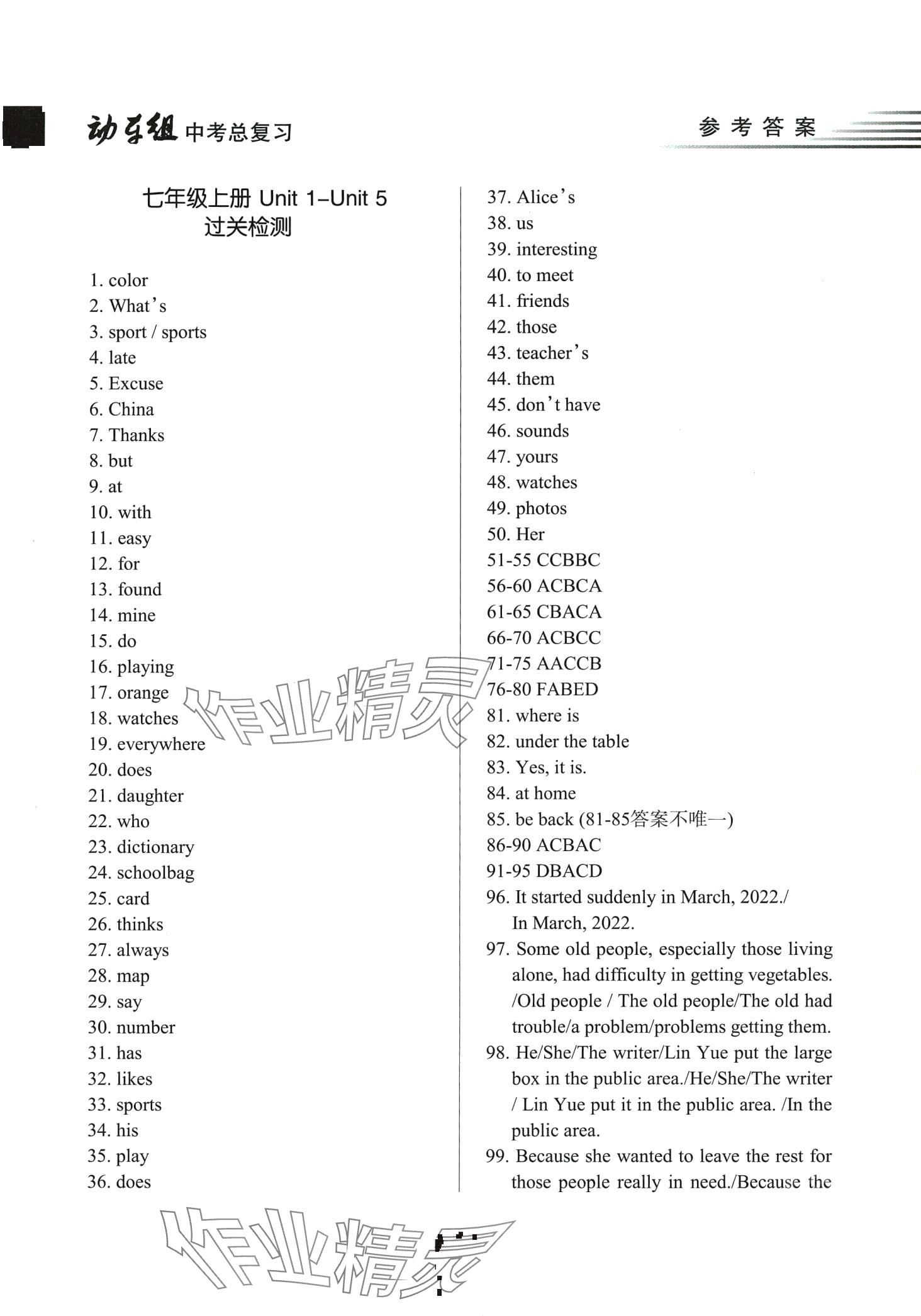 2024年動(dòng)車組中考總復(fù)習(xí)英語人教版第一輪 第4頁