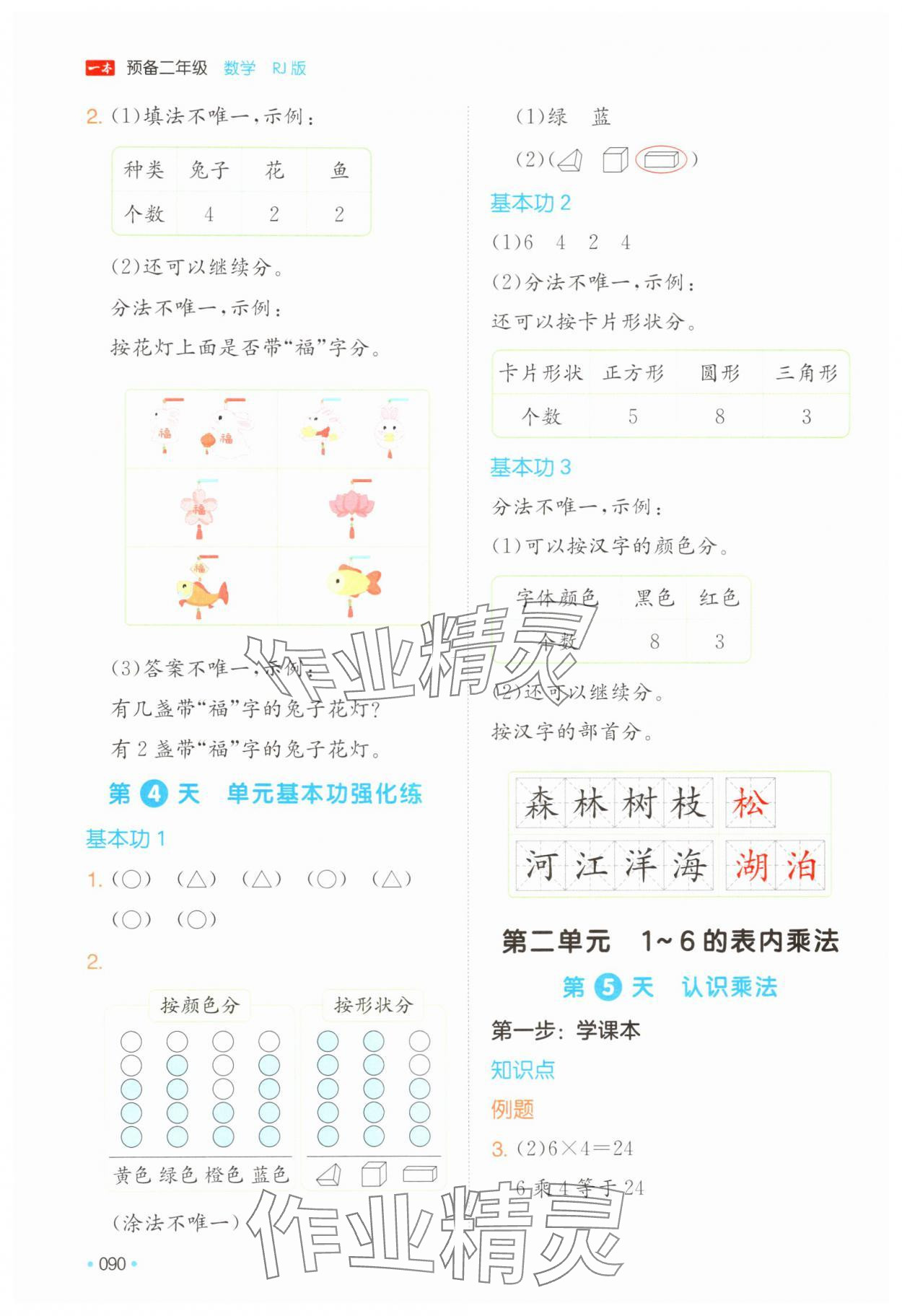 2025年一本預(yù)備二年級(jí)數(shù)學(xué)人教版 第2頁(yè)