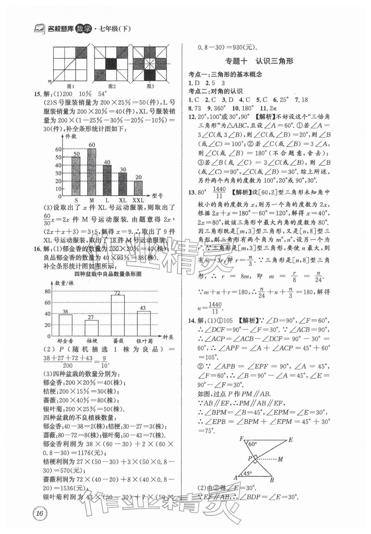 2026年名校题库七年级数学下册北师大版&nbsp;第16页