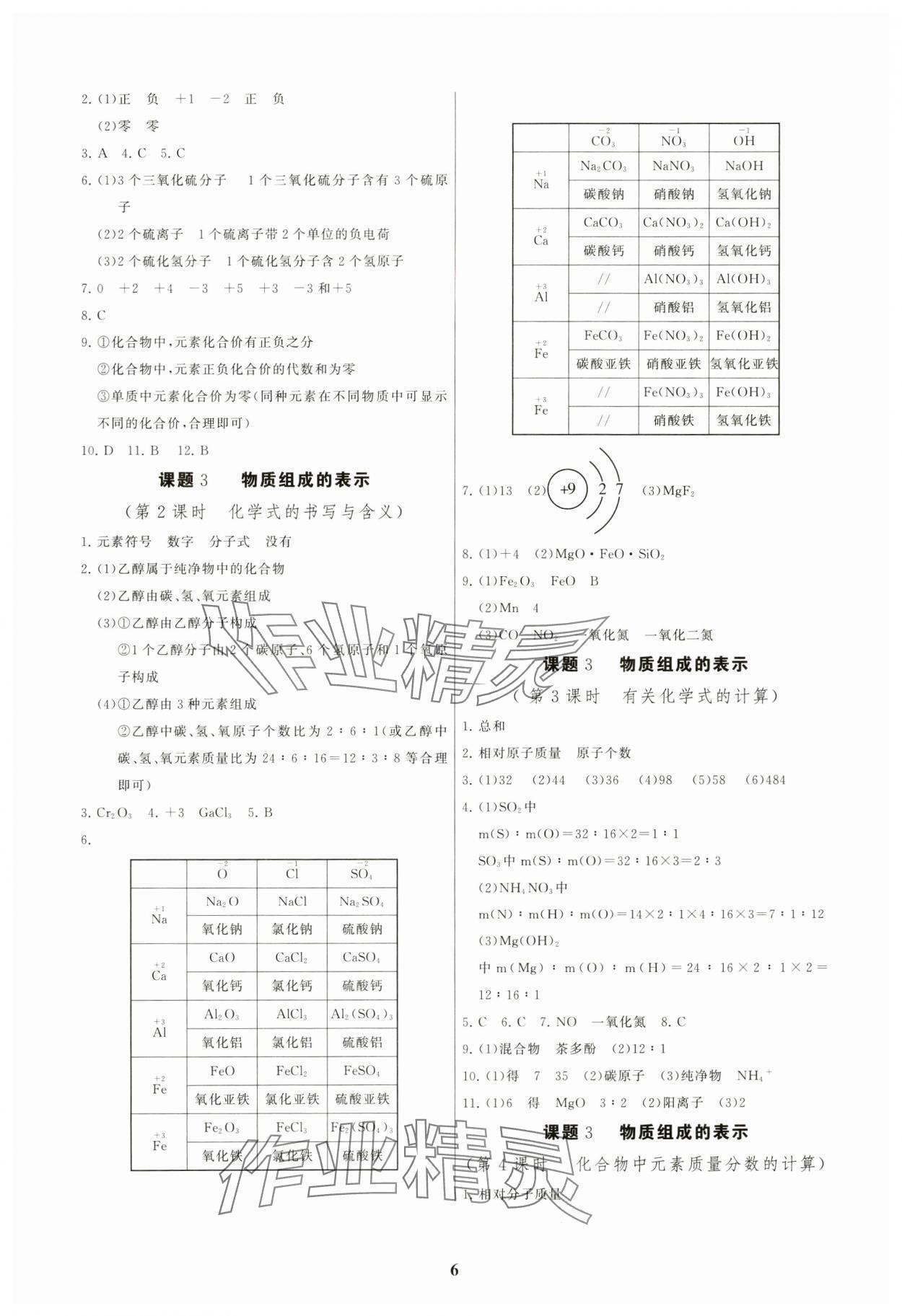 2024年新同步講練測九年級化學全一冊科粵版福建專版 第6頁