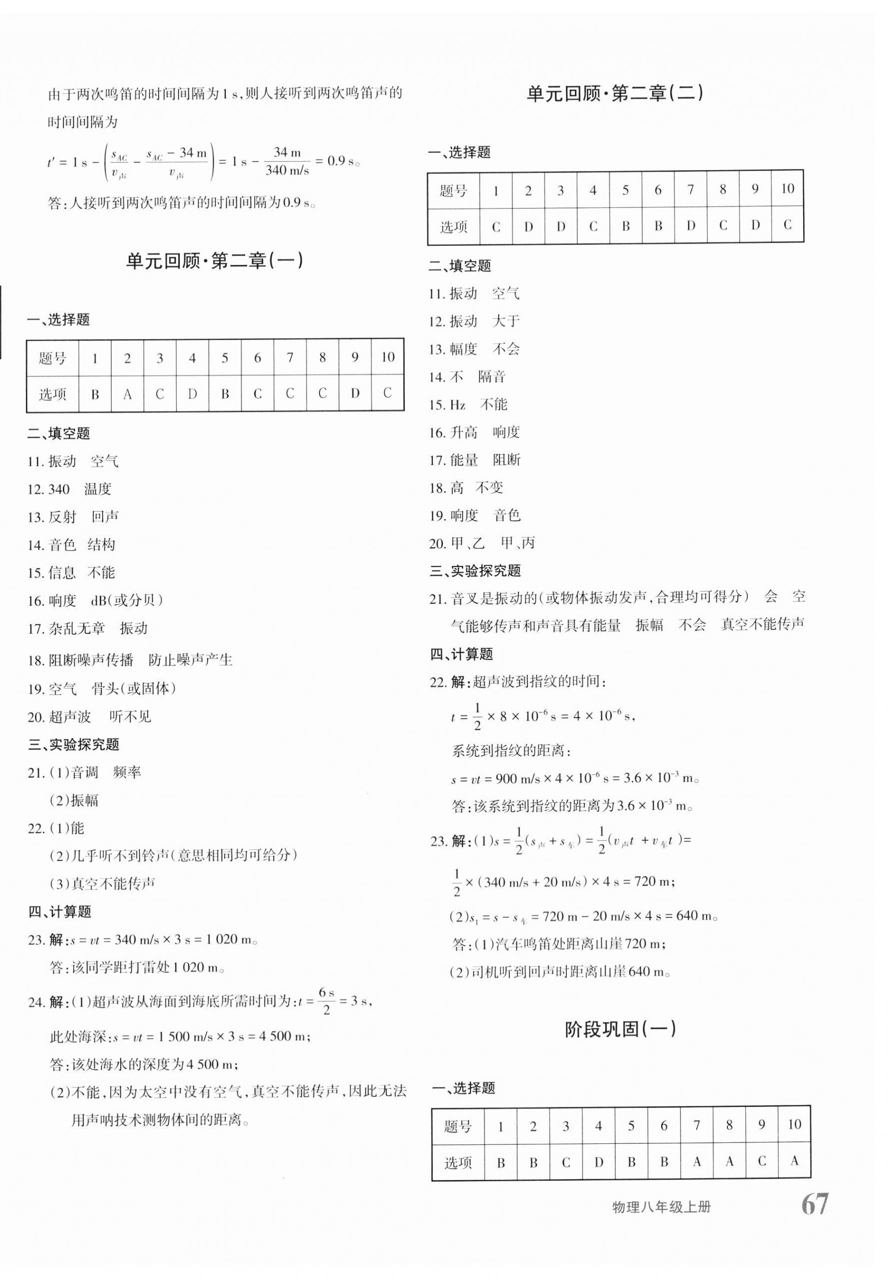 2023年優(yōu)學(xué)1+1評(píng)價(jià)與測(cè)試八年級(jí)物理上冊(cè)人教版 第2頁