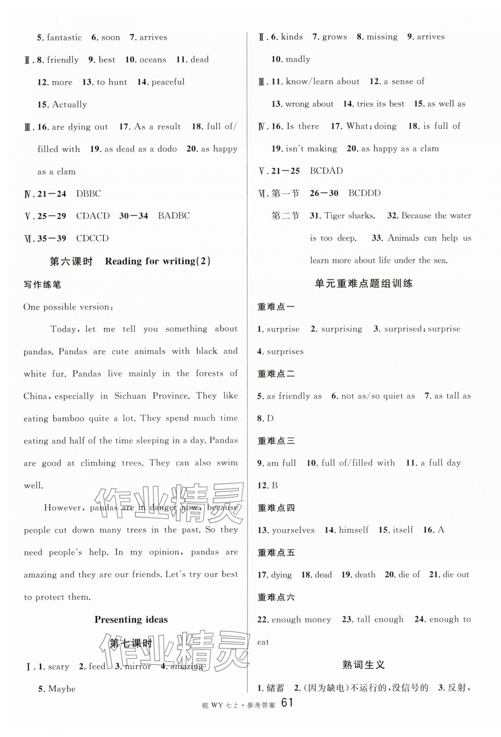 2025年名校课堂七年级英语上册外研版合肥专版 第13页