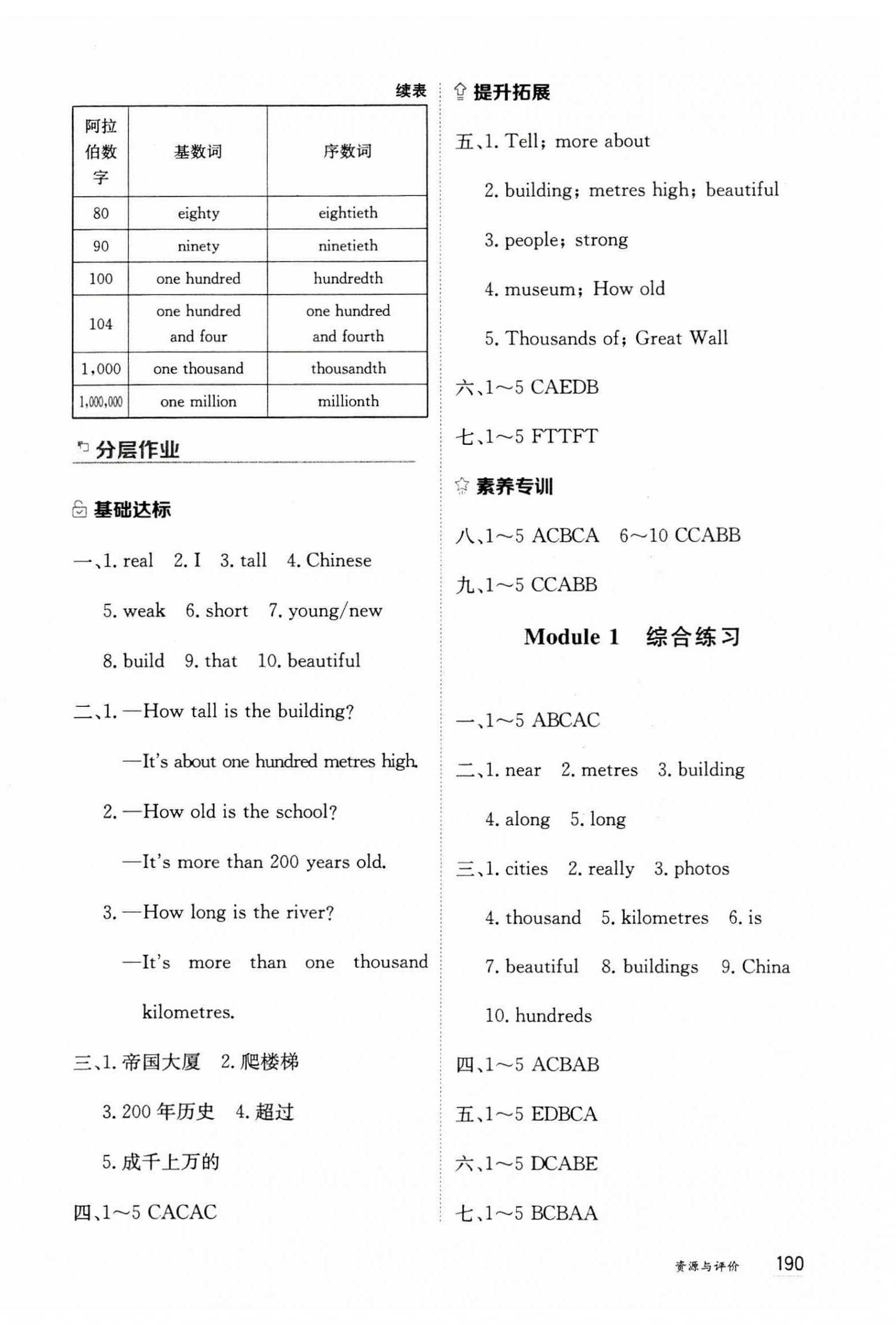 2024年資源與評價黑龍江教育出版社六年級英語上冊外研版 第4頁