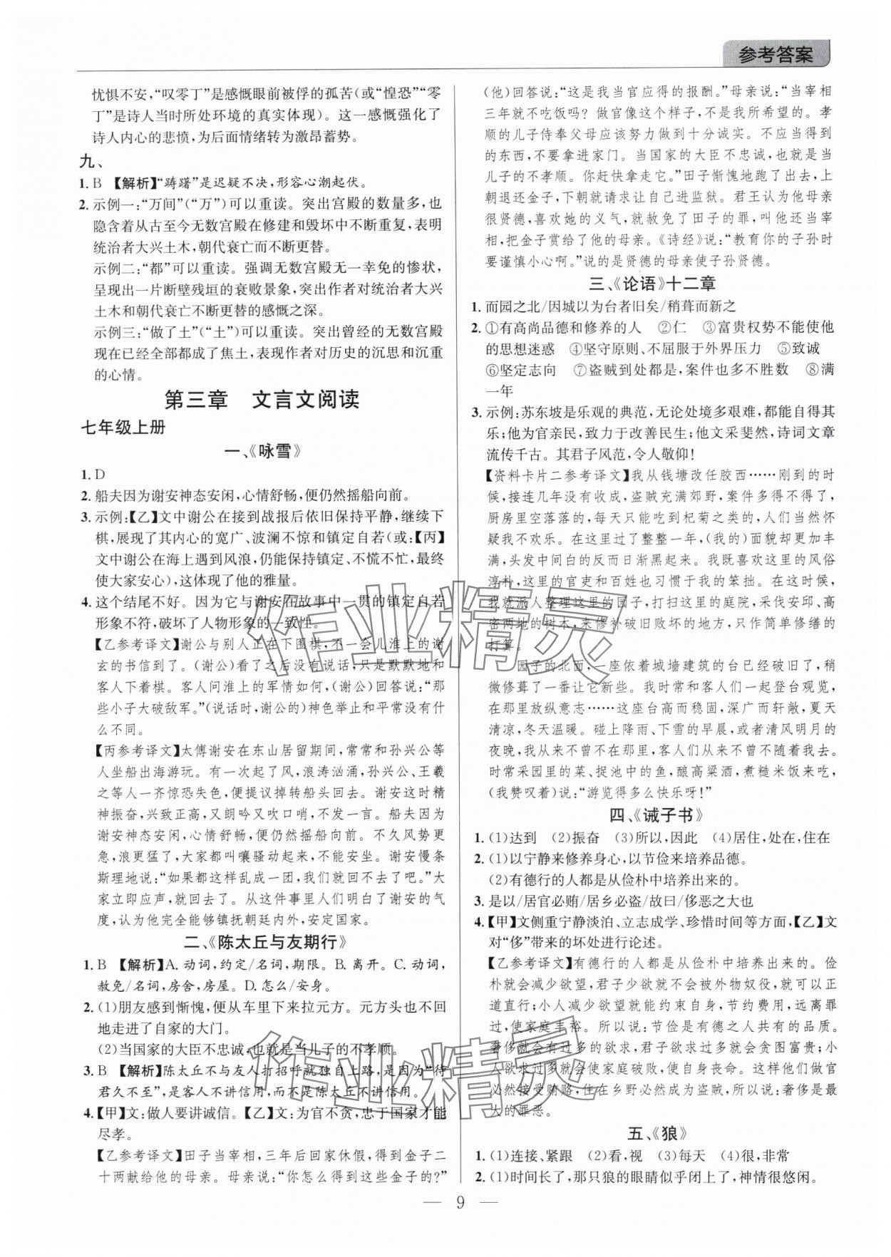 2025年廣東名師講練通中考總復習語文 第9頁