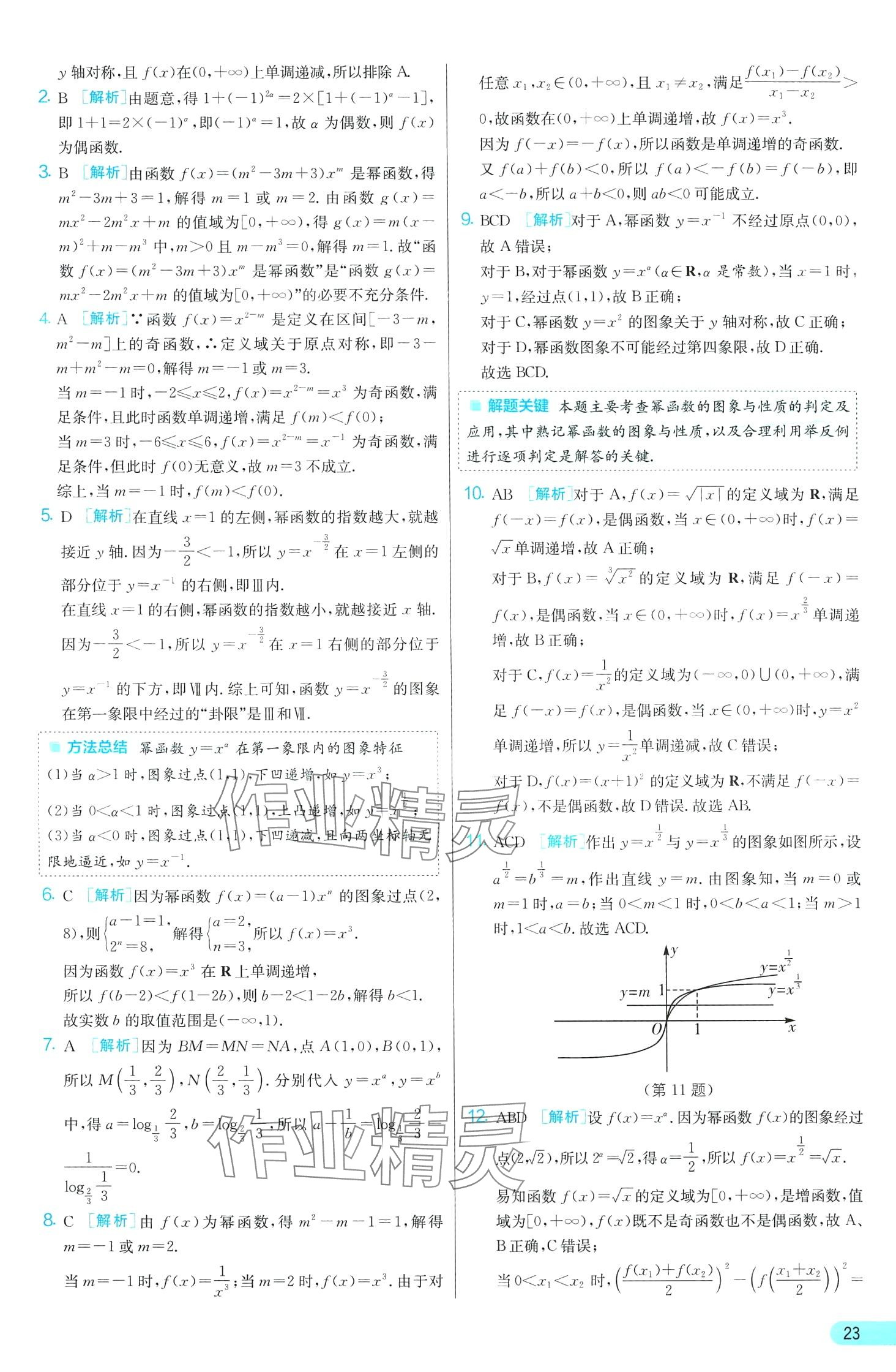 2024年單元雙測(cè)全優(yōu)測(cè)評(píng)卷高中數(shù)學(xué)必修第一冊(cè)蘇教版 第23頁(yè)