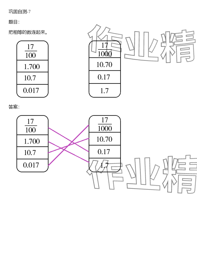 2024年同步實(shí)踐評(píng)價(jià)課程基礎(chǔ)訓(xùn)練四年級(jí)數(shù)學(xué)下冊(cè)人教版 參考答案第173頁(yè)