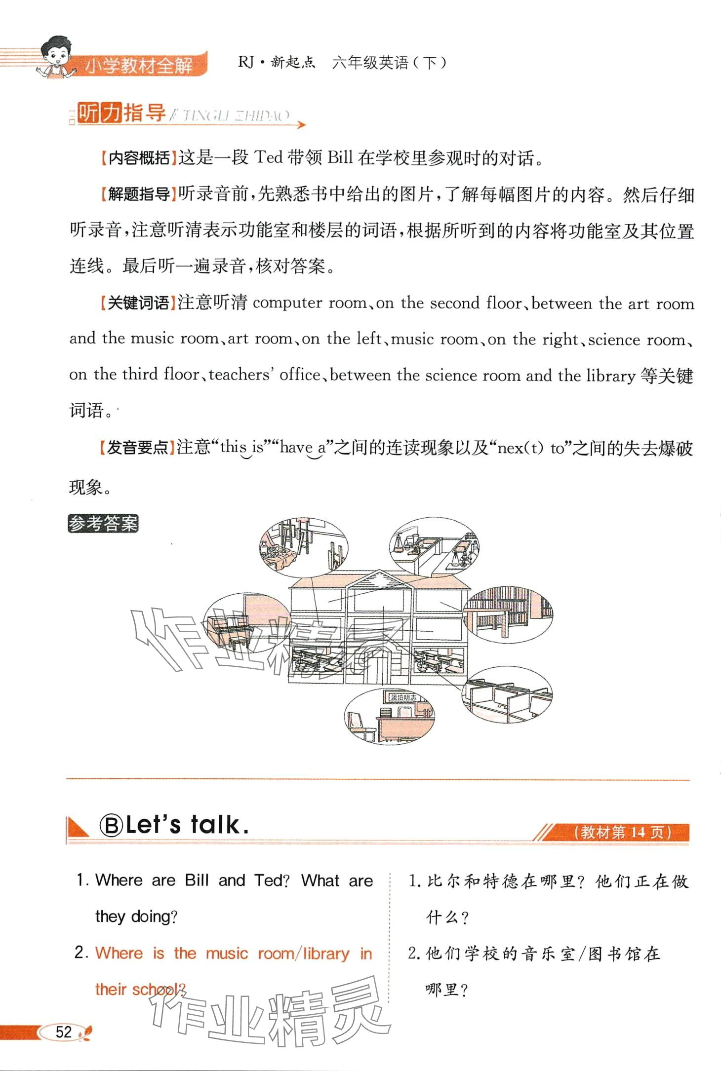 2024年教材課本六年級英語下冊人教新起點 第52頁