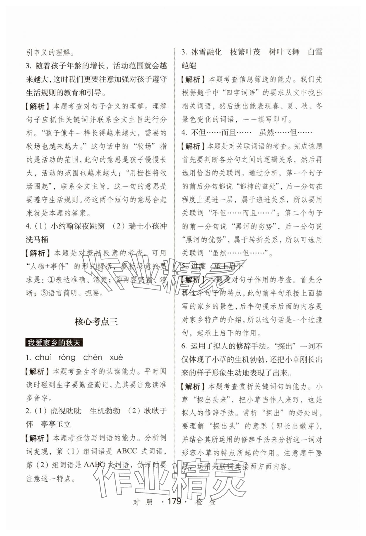 2025年小学语文考试阅读真题精选专练详解三年级人教版&nbsp;第5页
