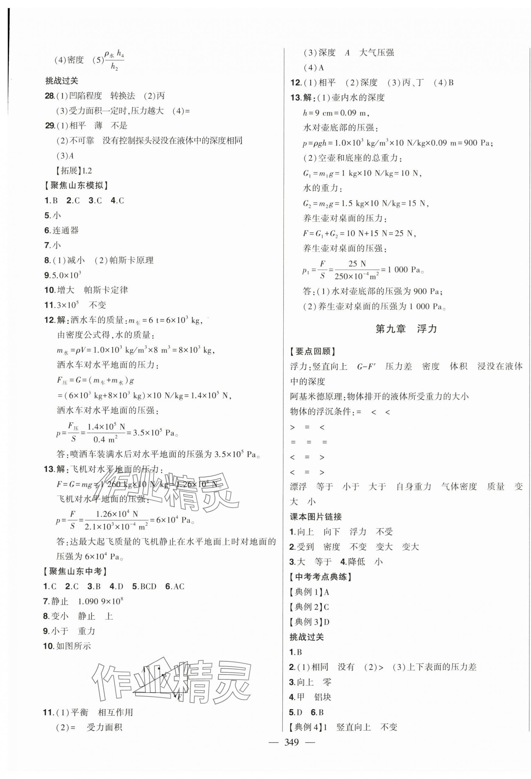 2025年智慧大課堂學(xué)業(yè)總復(fù)習(xí)全程精練物理滬科版 第9頁