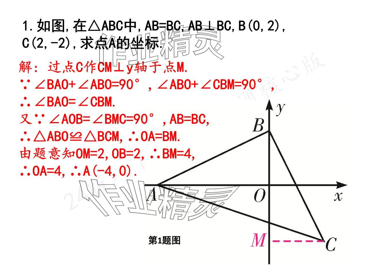 2025年一本通武漢出版社八年級數(shù)學(xué)下冊北師大版核心板 參考答案第88頁