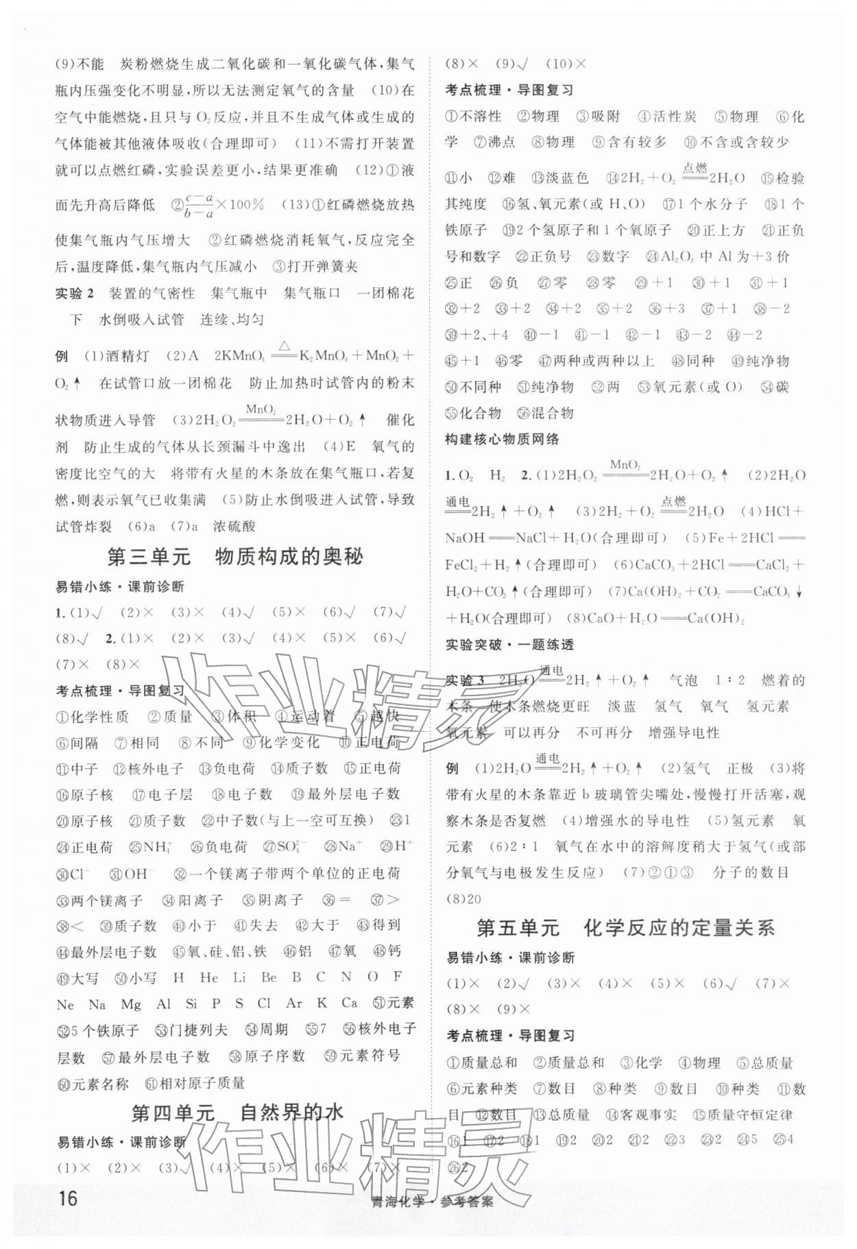 2026年火线100天化学青海专版&nbsp;第2页