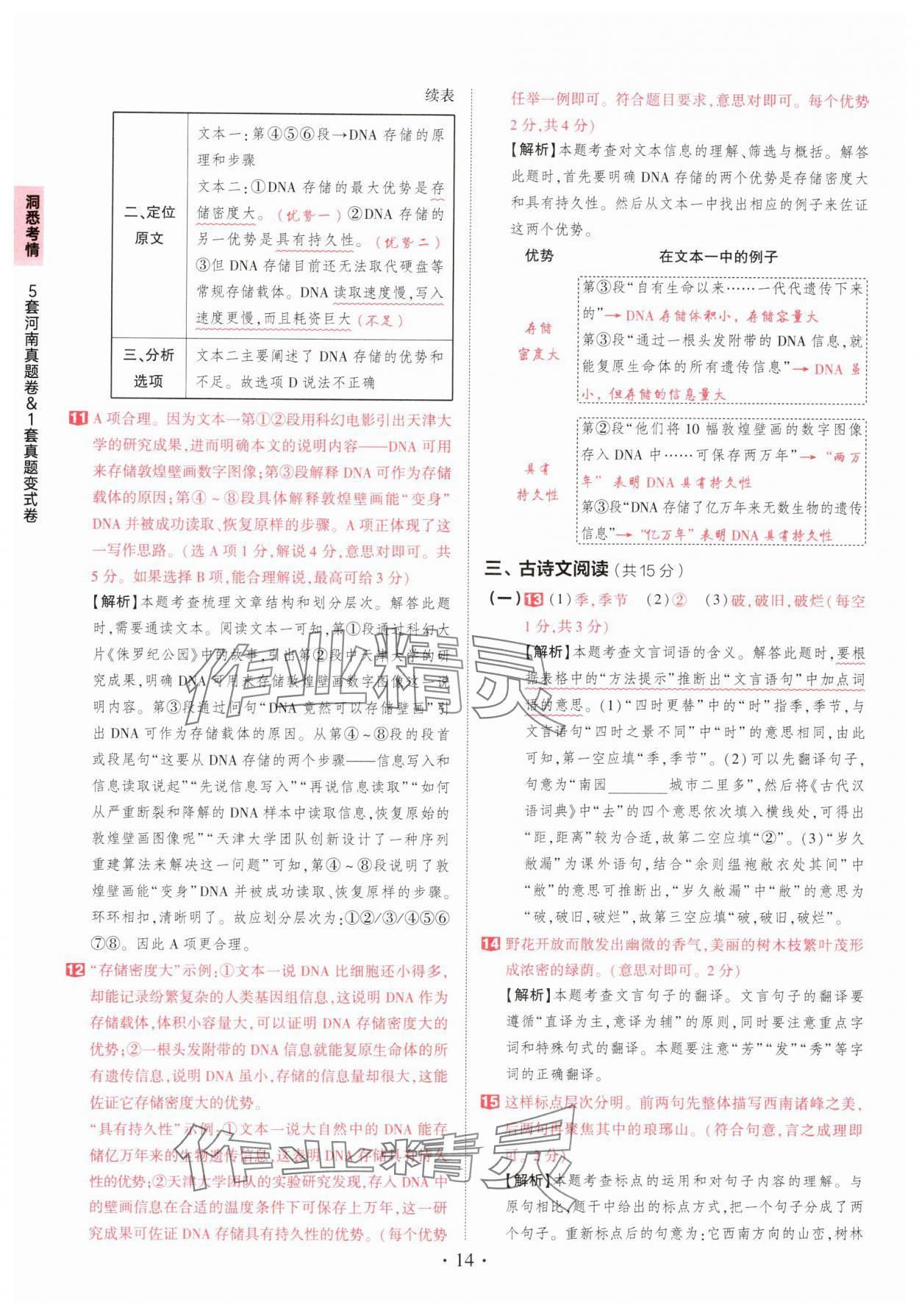 2025年鼎成中考河南中考真题汇编语文中考&nbsp;第14页