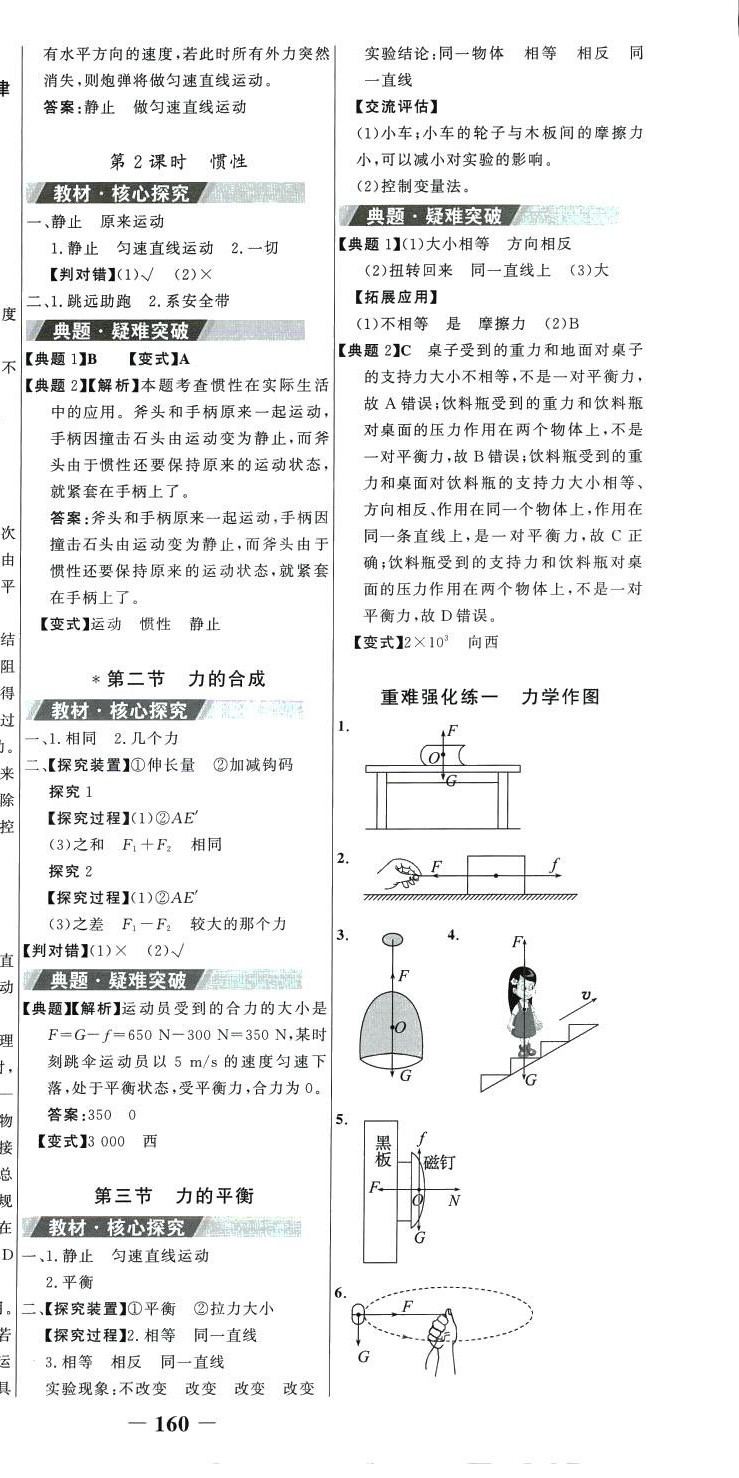 2024年世紀金榜金榜學(xué)案八年級物理下冊滬科版 第6頁