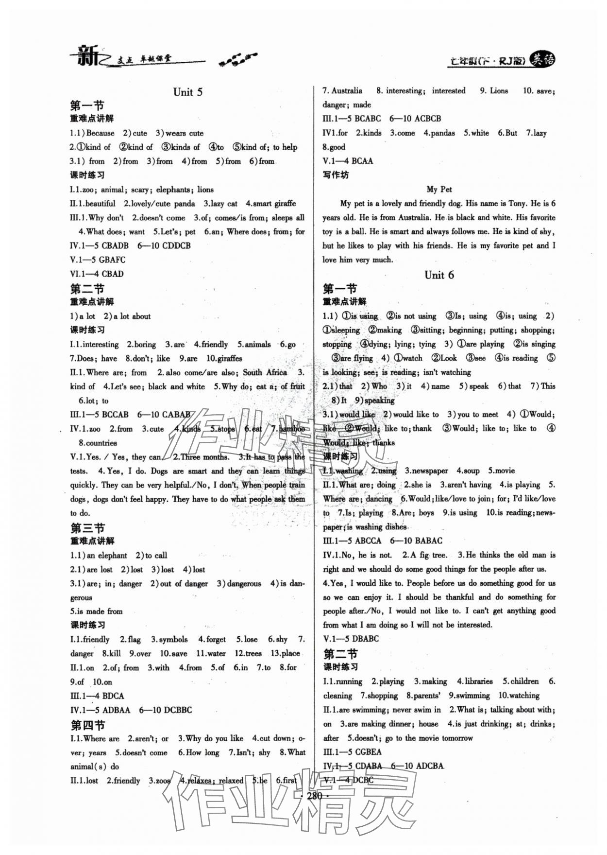 2024年新支點(diǎn)卓越課堂七年級(jí)英語(yǔ)下冊(cè)人教版 第4頁(yè)