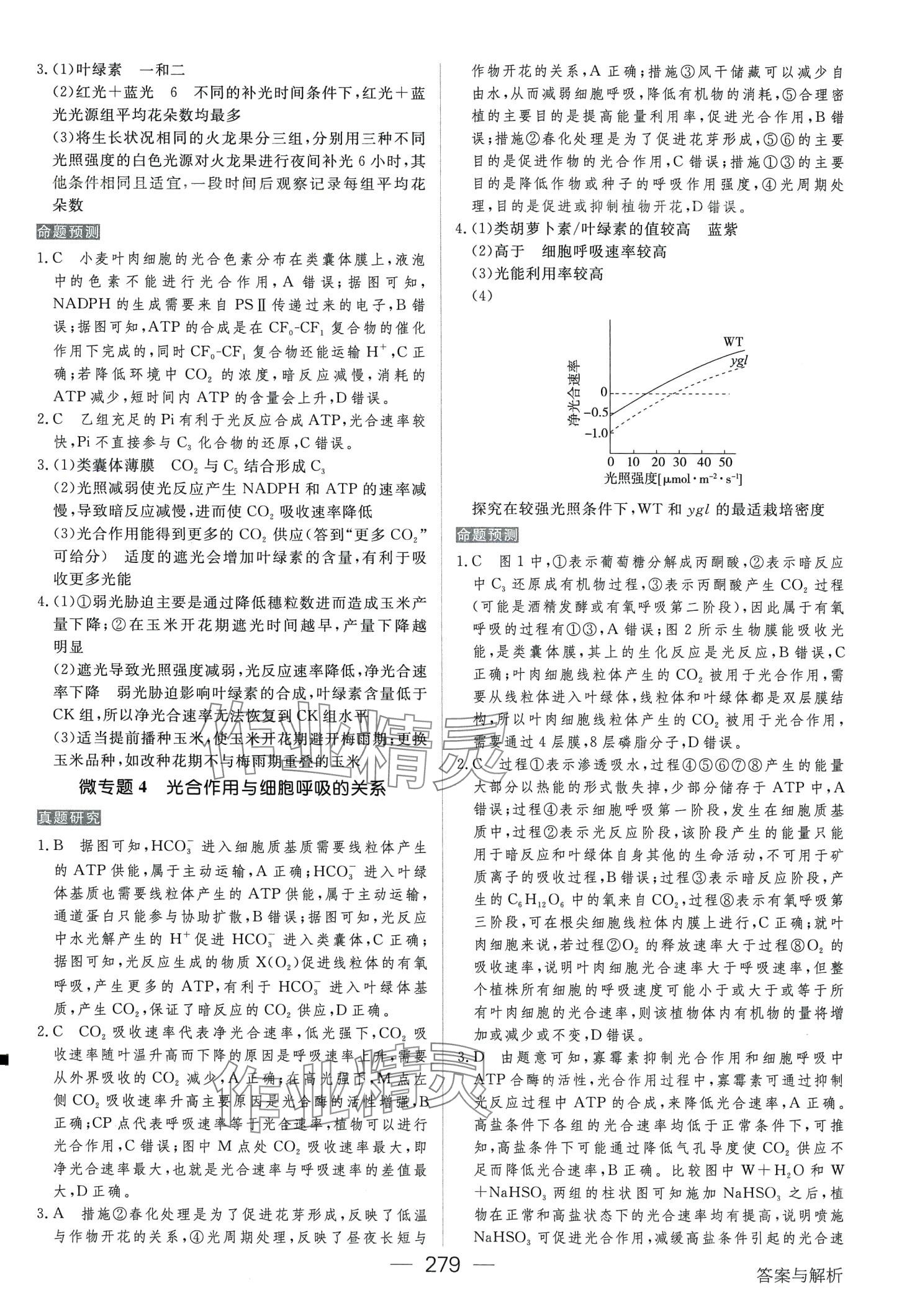 2024年綠色通道高中生物通用版 第9頁