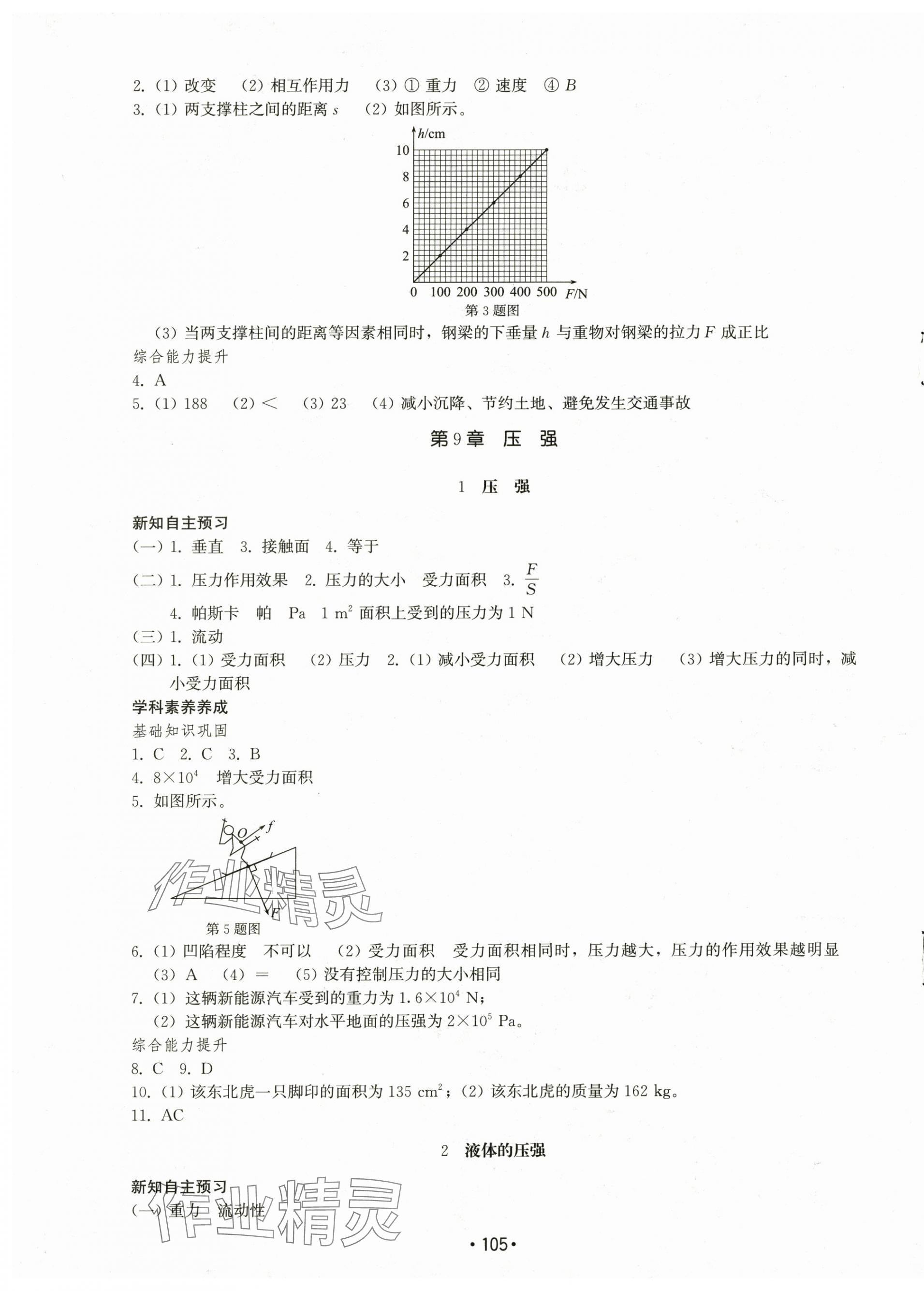 2025年初中基础训练山东教育出版社八年级物理下册教科版 第1页