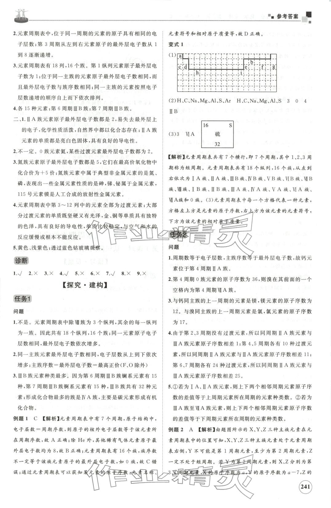 2025年同步练习册山东友谊出版社高一化学必修第二册鲁科版B专版&nbsp;第5页