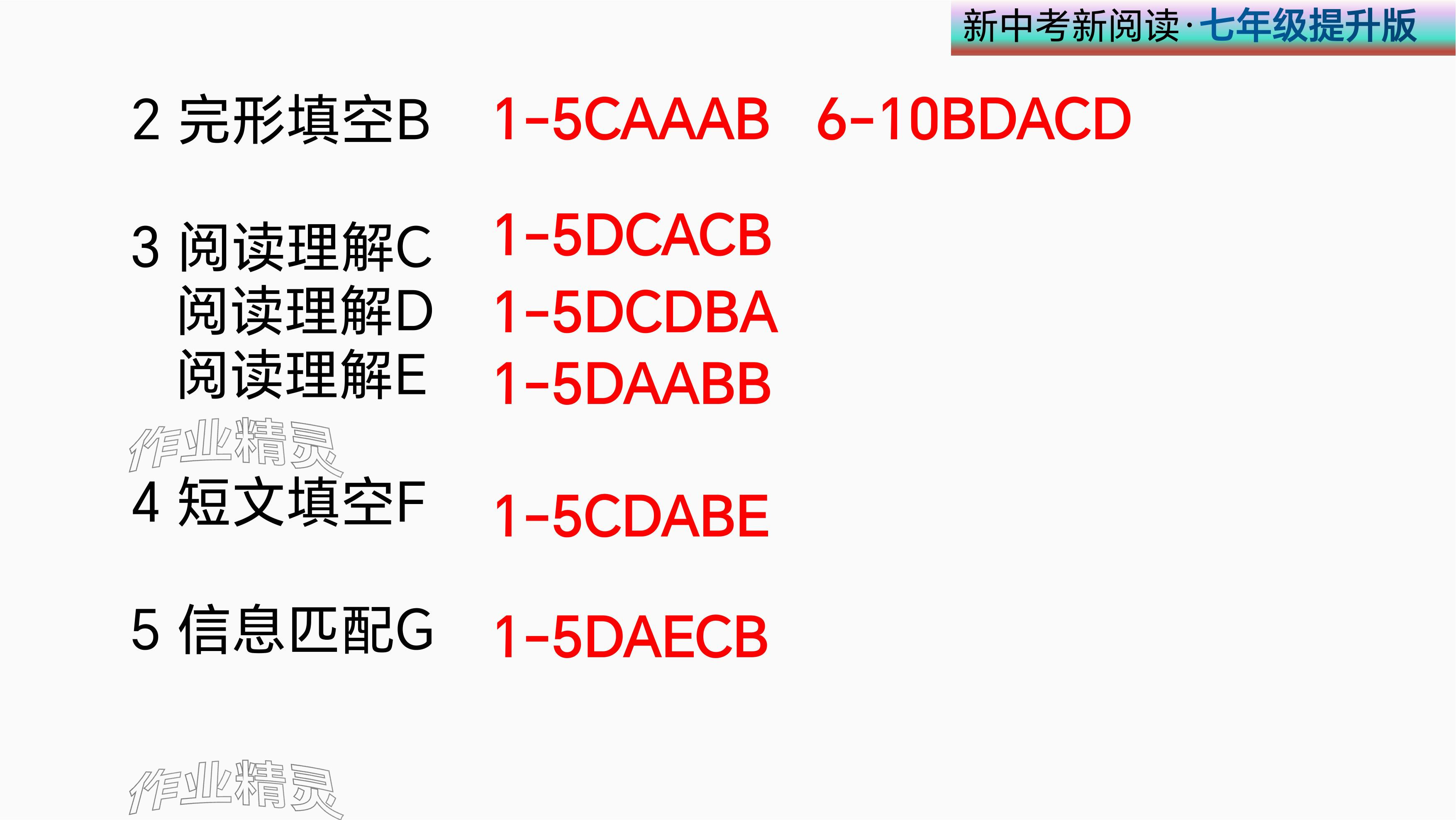 2024年新中考新閱讀七年級(jí)英語(yǔ)下冊(cè)人教版深圳專(zhuān)版 參考答案第64頁(yè)