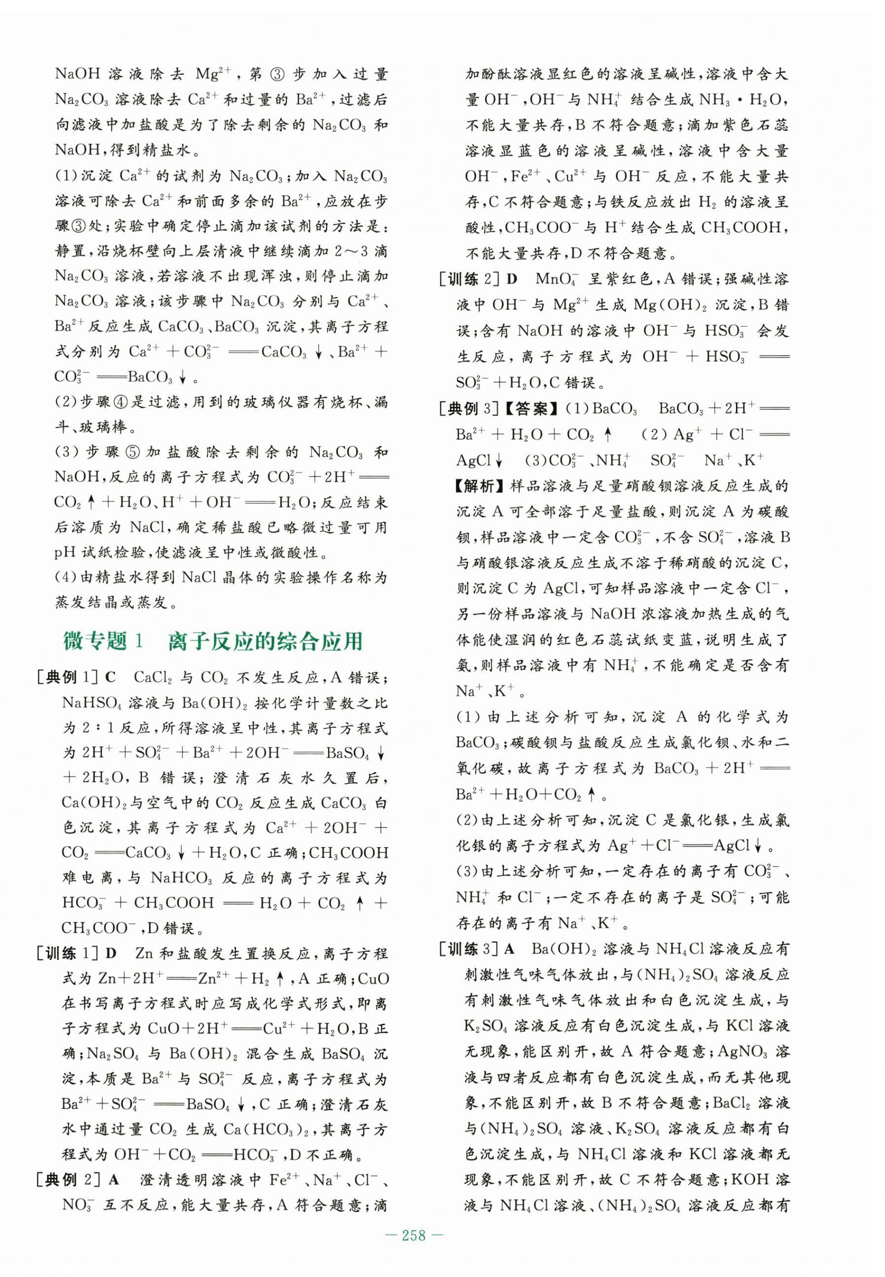 2025年自主學(xué)習(xí)能力測(cè)評(píng)導(dǎo)與練高中化學(xué)必修第一冊(cè)人教版&nbsp;第8頁(yè)