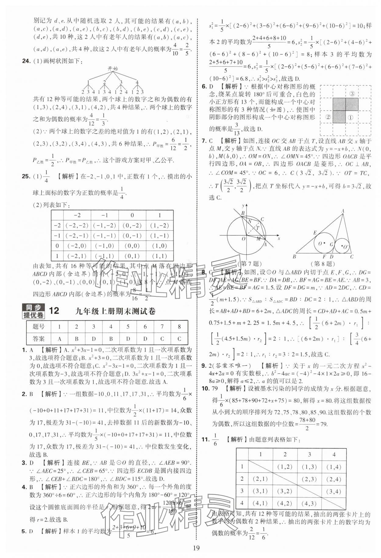 2025年學(xué)霸提優(yōu)大試卷九年級(jí)數(shù)學(xué)全一冊(cè)蘇科版 第19頁(yè)