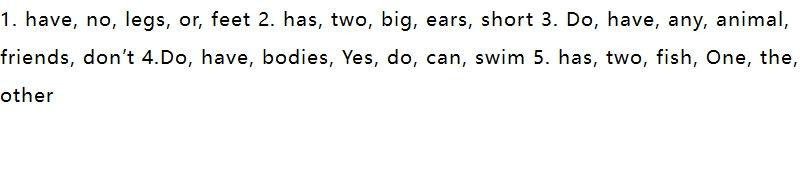2025年苏学精品五年级英语上册译林版&nbsp;参考答案第27页