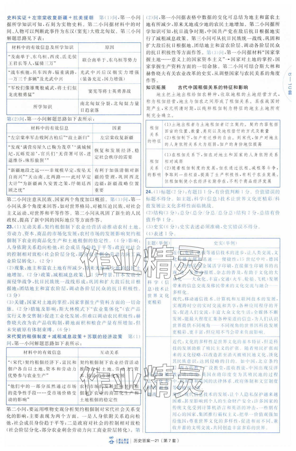 2025年高考沖刺優(yōu)秀模擬試卷匯編45套歷史 第21頁(yè)