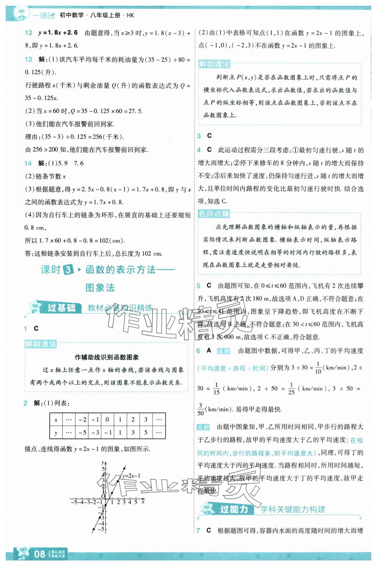2025年一遍過(guò)八年級(jí)數(shù)學(xué)上冊(cè)滬科版 第8頁(yè)