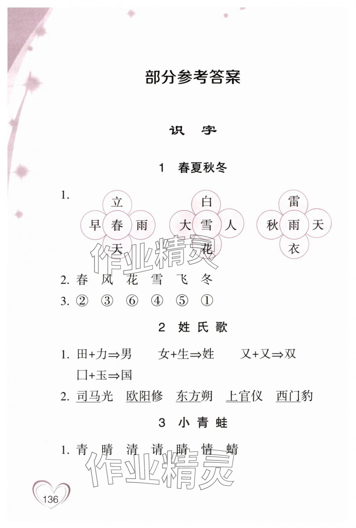 2024年小學(xué)語文詞語手冊一年級下冊人教版雙色版浙江教育出版社 第2頁